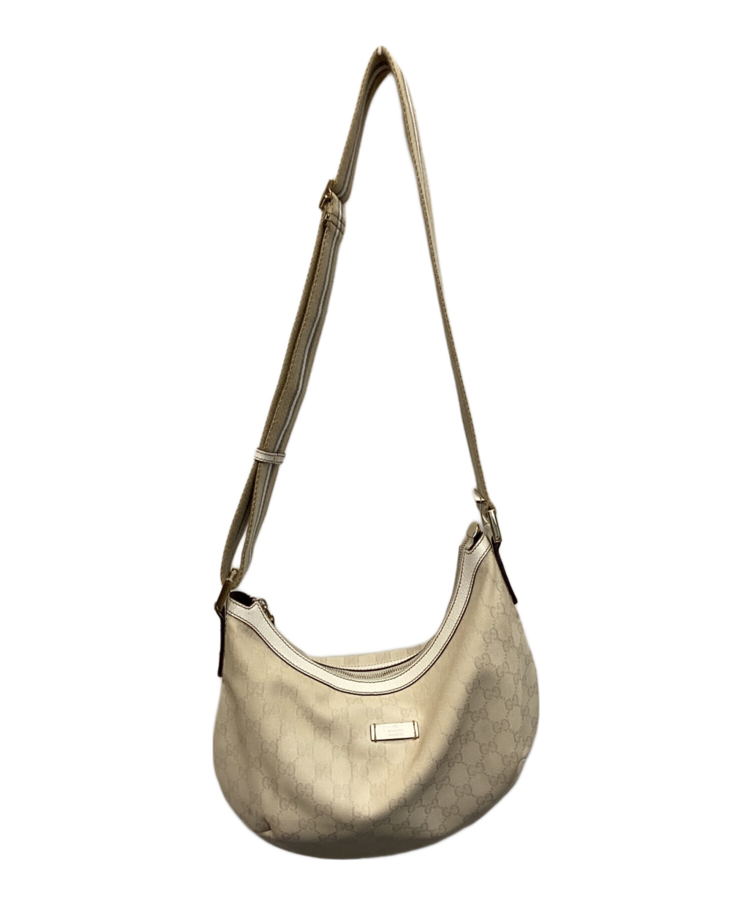 中古・古着通販】GUCCI (グッチ) ショルダーバッグ アイボリー 