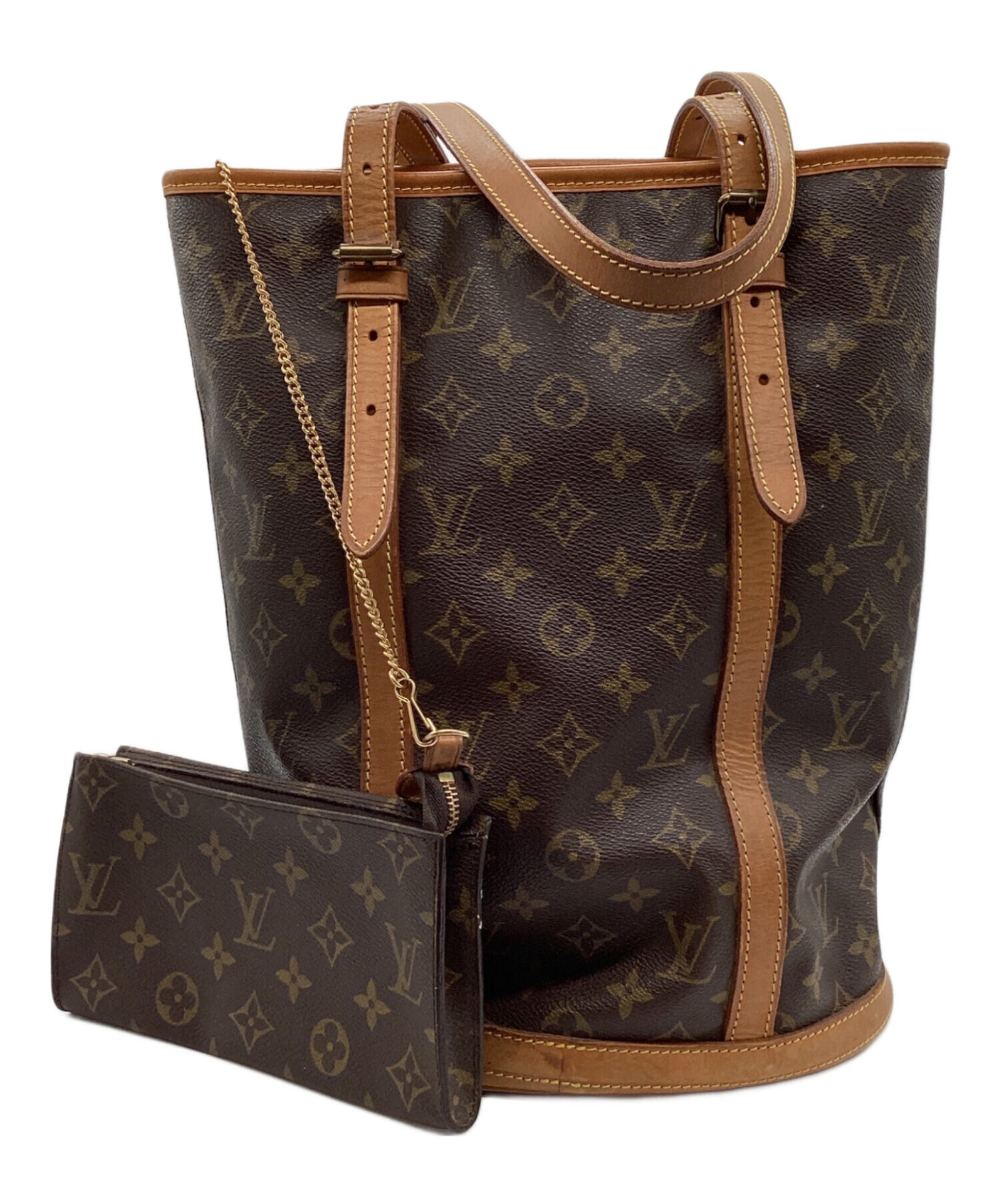 LOUISVUITTON ルイヴィトン バケットGM 中古・古着通販】LOUIS VUITTON (ルイ ヴィトン) バケットGM｜ブランド