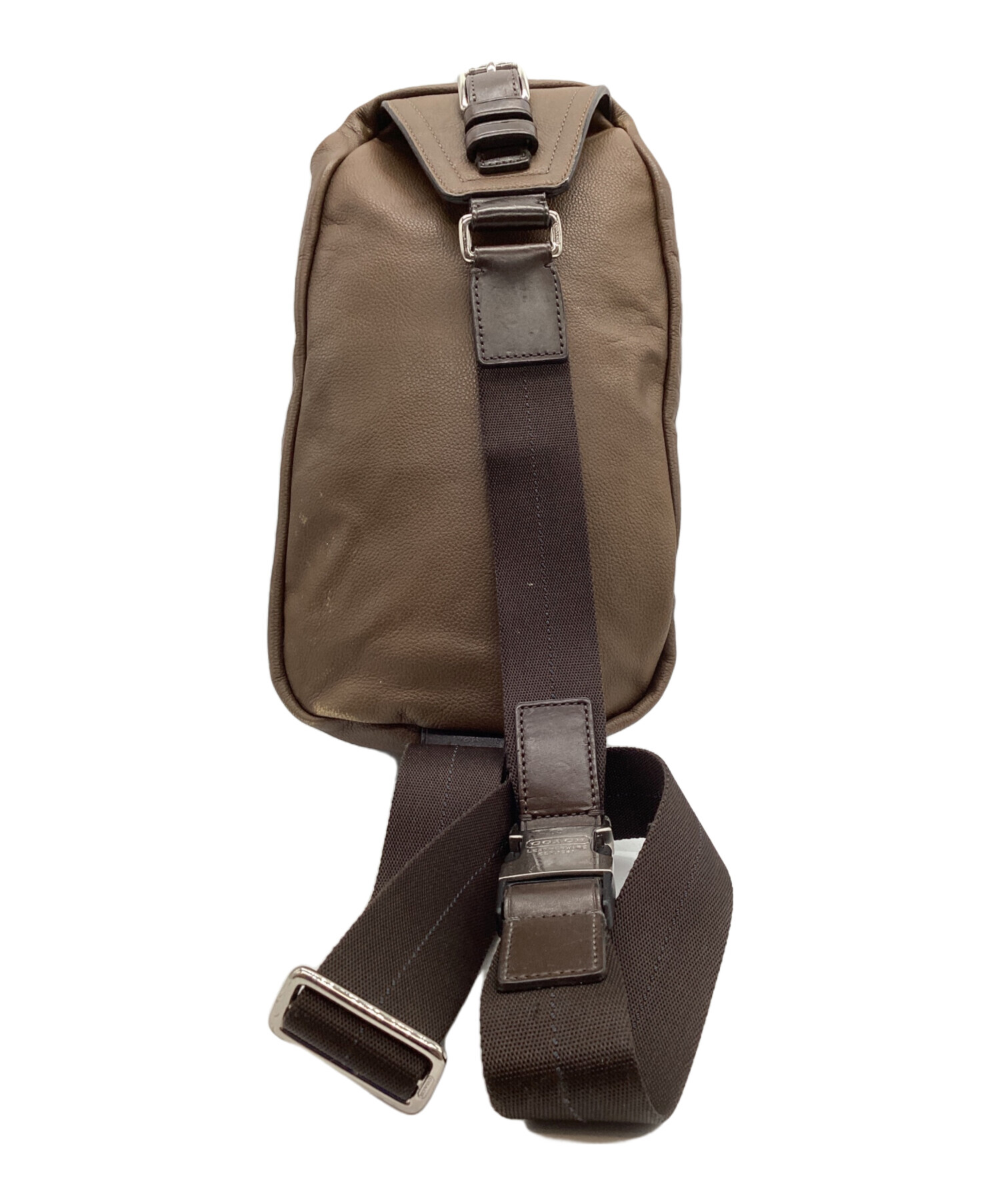 中古・古着通販】COACH (コーチ) ボディーバッグ ブラウン