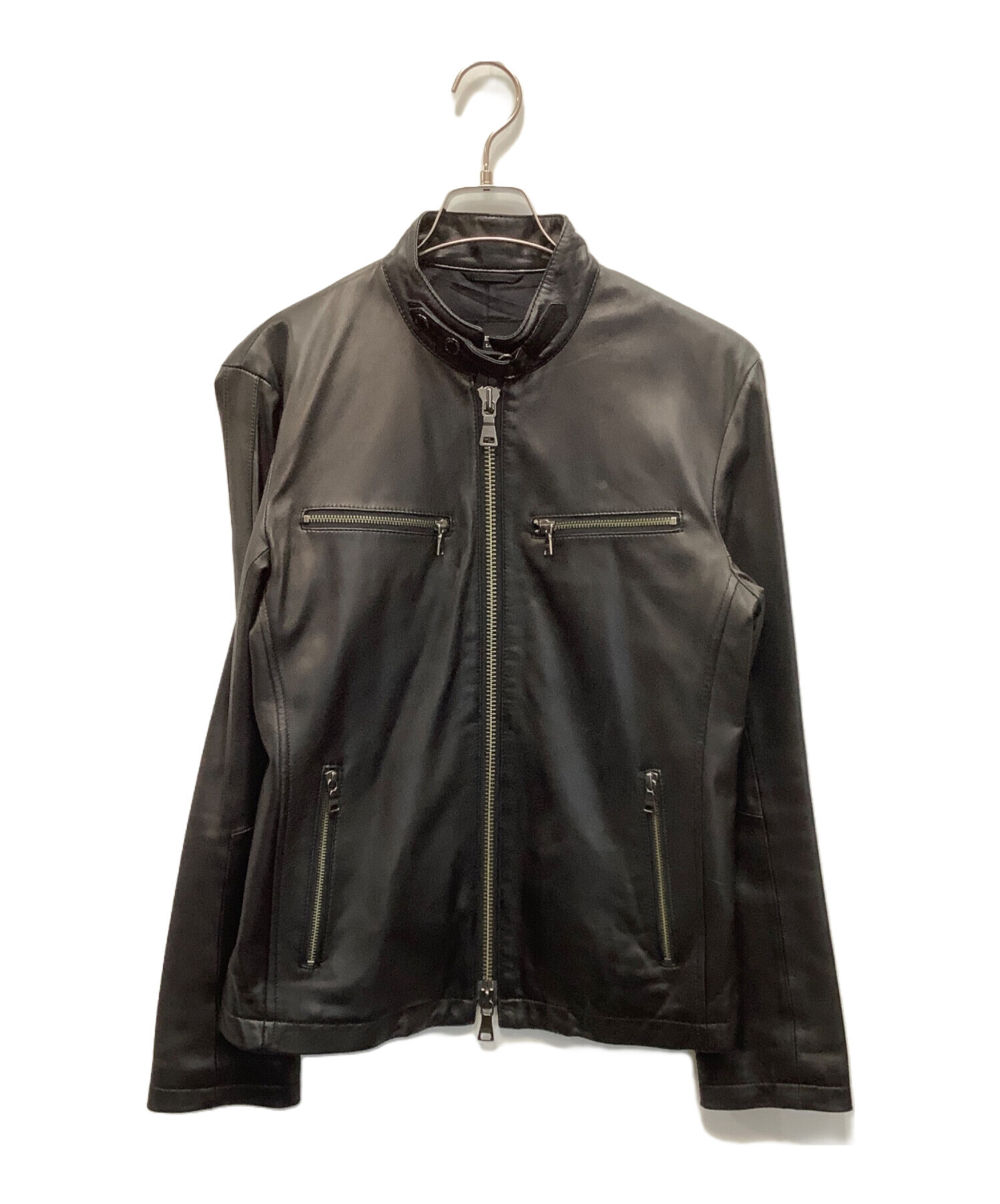 BURBERRY BLACK LABEL シングルライダースジャケット M BURBERRY BLACK LABEL シングルライダースジャケット M 【公式通販】