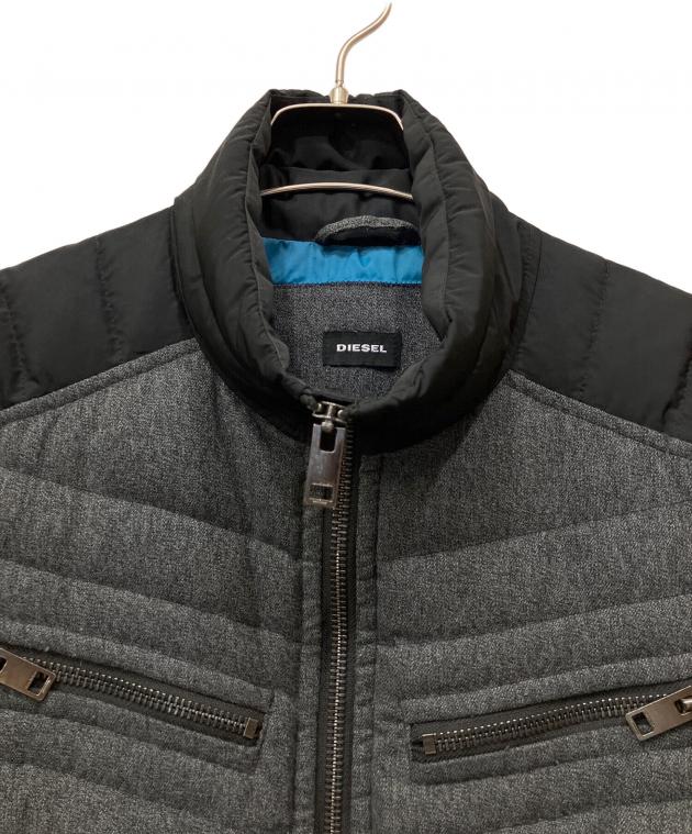中古・古着通販】DIESEL (ディーゼル) W-IZUMO-2 JACKET ブラック