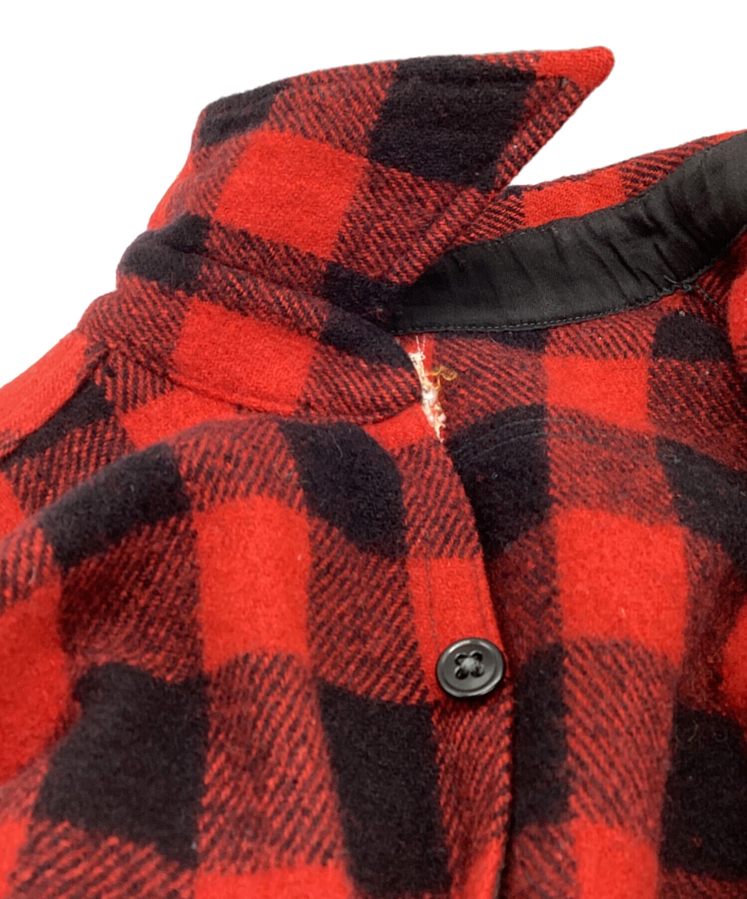 中古・古着通販】HERCULES (ヘラクレス) ウールチェックシャツ レッド