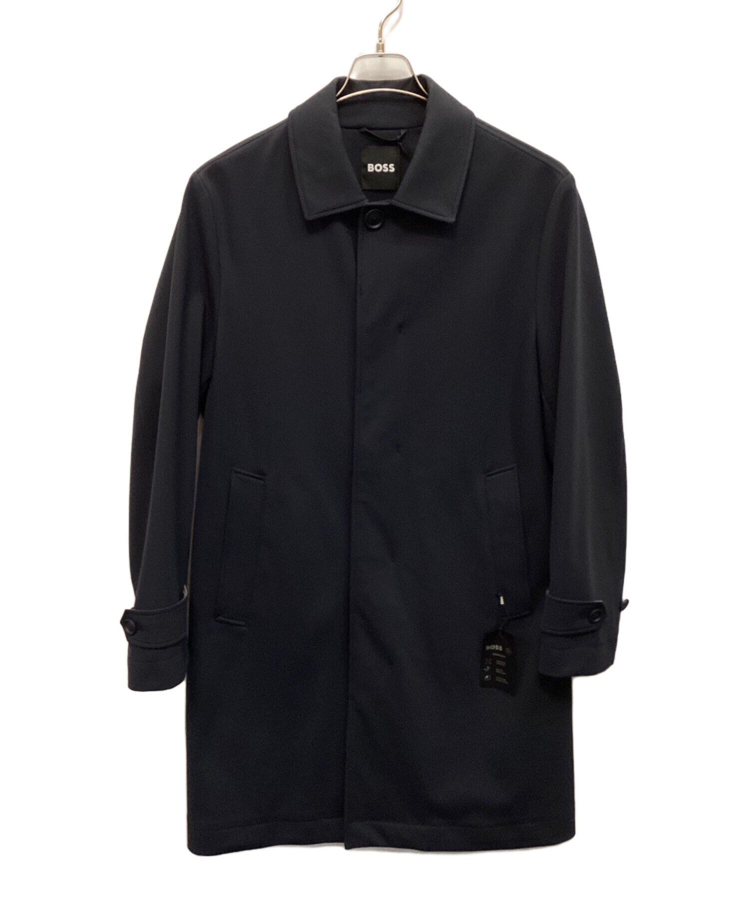 中古・古着通販】BOSS (ボス) トレンチコート ネイビー サイズ:44 