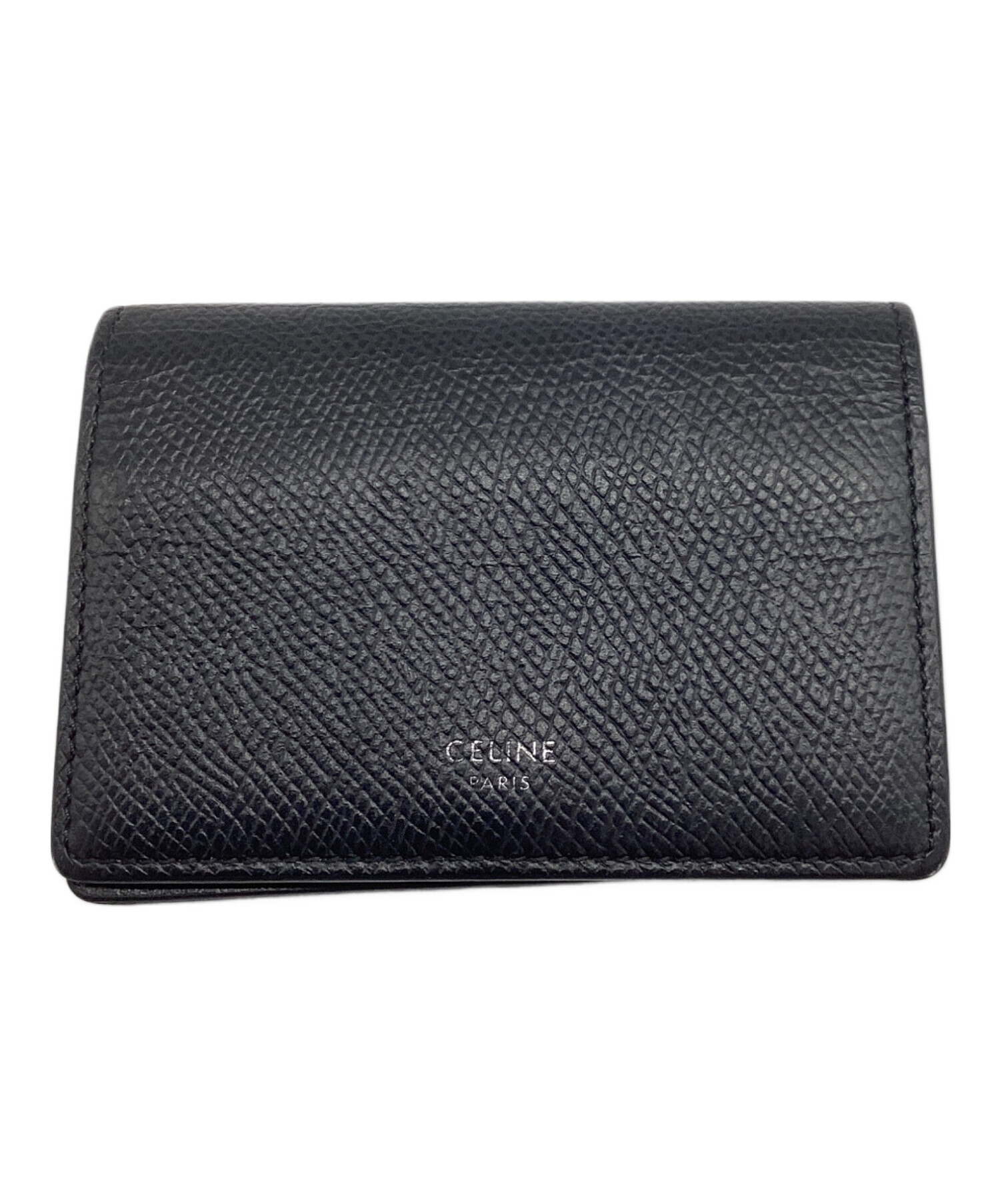 セリーヌカードケース黒 中古・古着通販 CELINE セリーヌ カードケース 