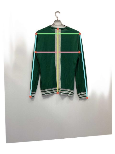 中古・古着通販】RUSSELUNO (ラッセルノ) セーター グリーン サイズ:5