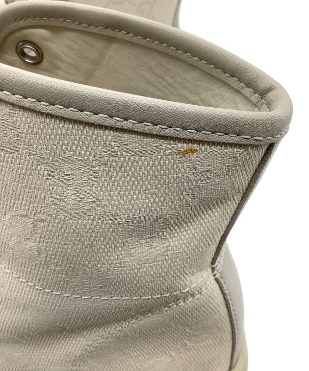 GUCCI ハイカットスニーカー ホワイト/ベージュ adidas x Gucci ZX 8000 Beige GG Monogram Men's - IE2273 / 721936