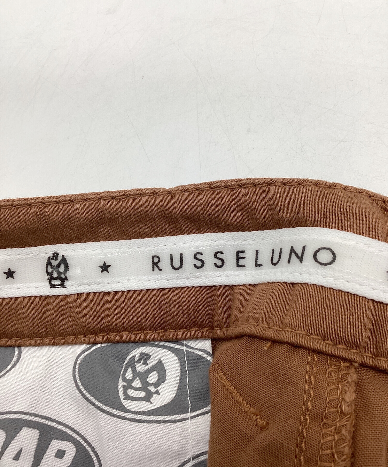 中古・古着通販】RUSSELUNO (ラッセルノ) パンツ ブラウン