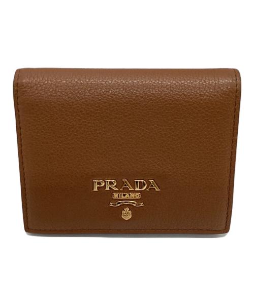 中古・古着通販】PRADA (プラダ) 財布 ブラウン｜ブランド・古着通販