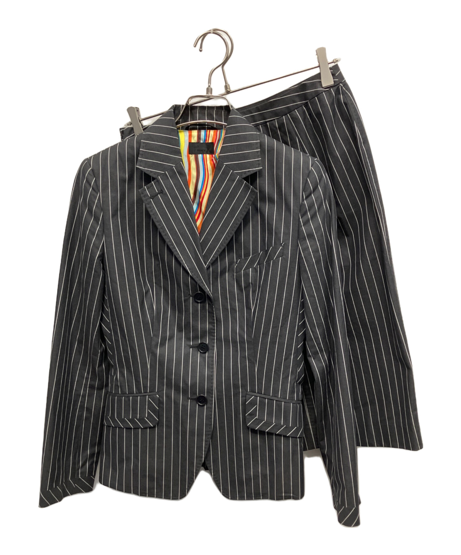 【極美品】Paul Smith ポールスミス メタルボタン グレー セットアップ 中古・古着通販】PAUL SMITH (ポールスミス) セットアップ グレー