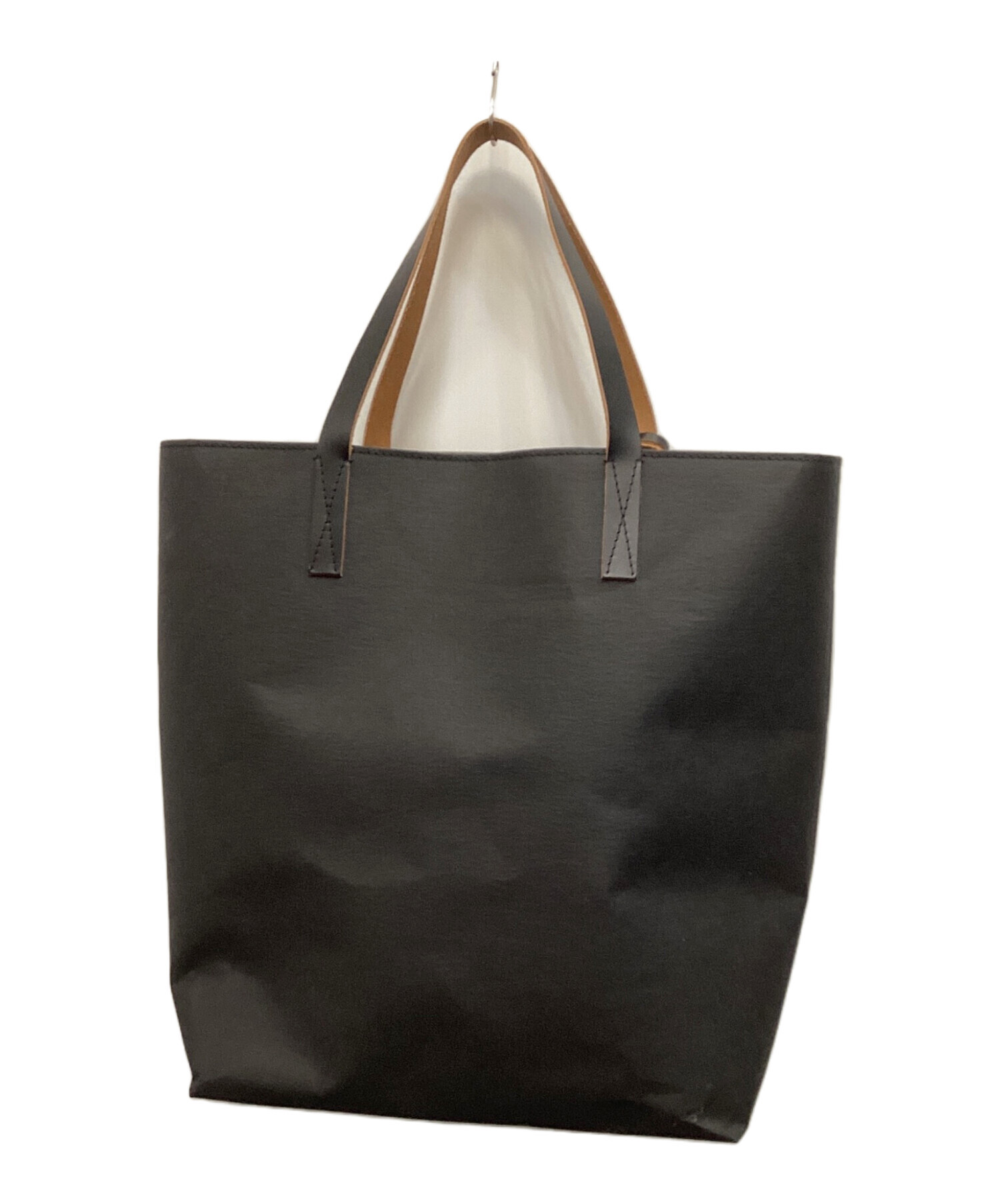 MARNI トートバッグ ペーパートート ロゴ レザー マルニ保存袋付