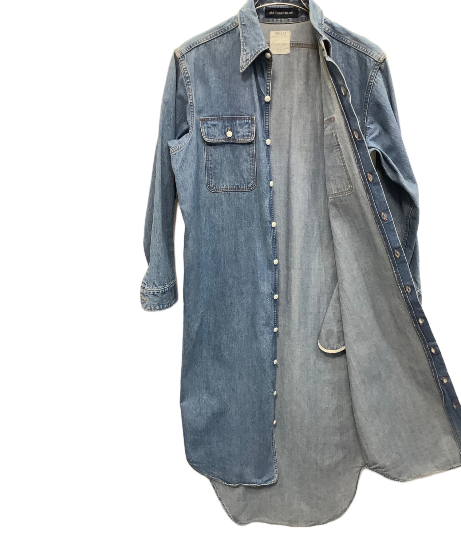 中古・古着通販】MADISON BLUE (マディソンブルー) デニムシャツ