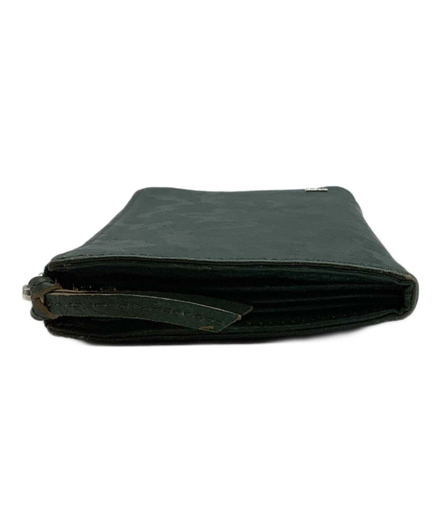 【未使用品】PORTER WALL 長財布 グリーン 中古・古着通販】PORTER (ポーター) 長財布 グリーン｜ブランド・古着