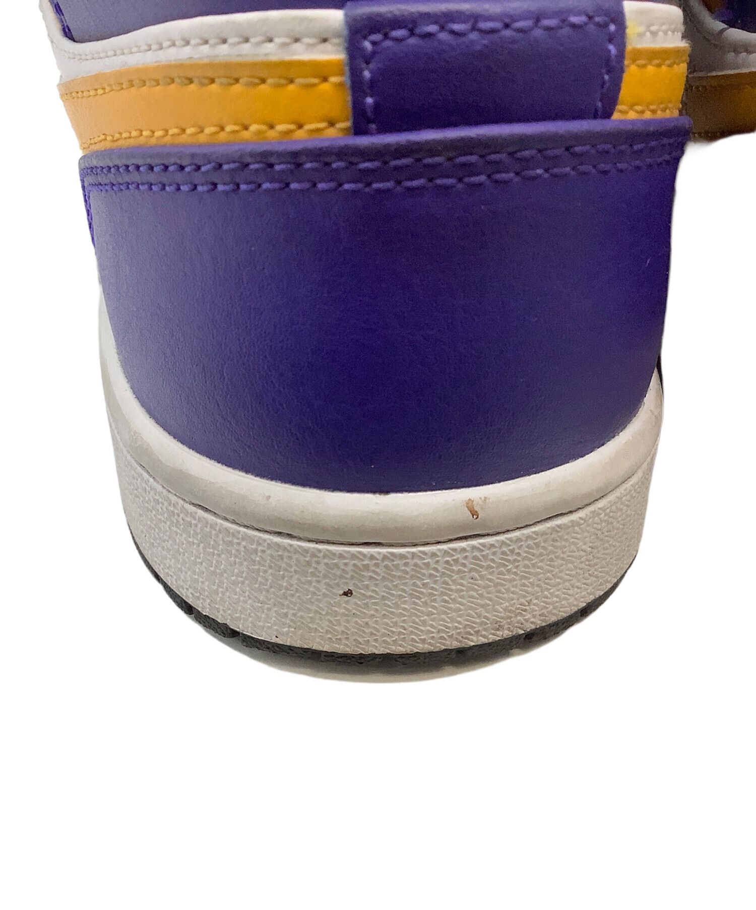 中古・古着通販】NIKE (ナイキ) ハイカットスニーカー オレンジ