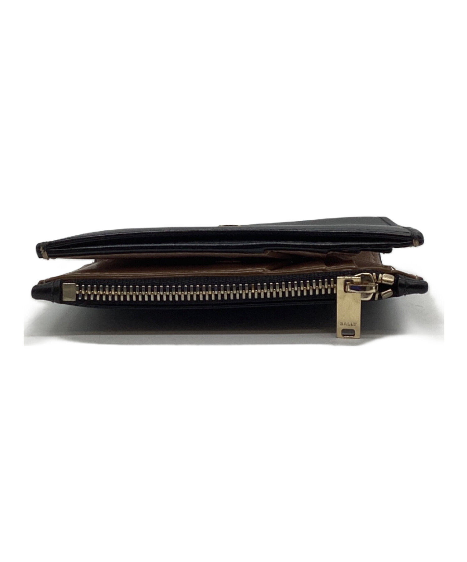 中古・古着通販】BALLY (バリー) 2つ折り財布 ブラック｜ブランド