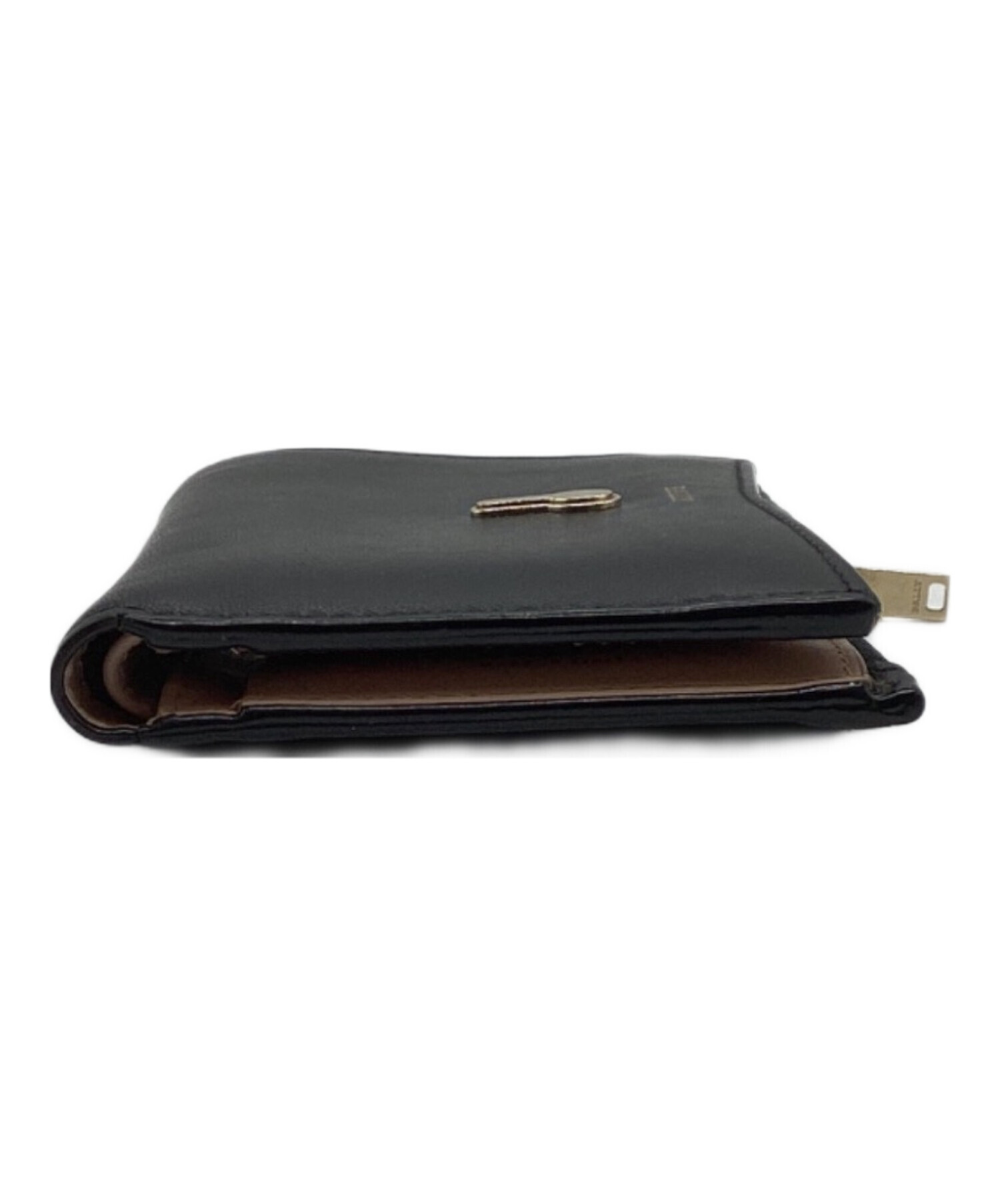 中古・古着通販】BALLY (バリー) 2つ折り財布 ブラック｜ブランド
