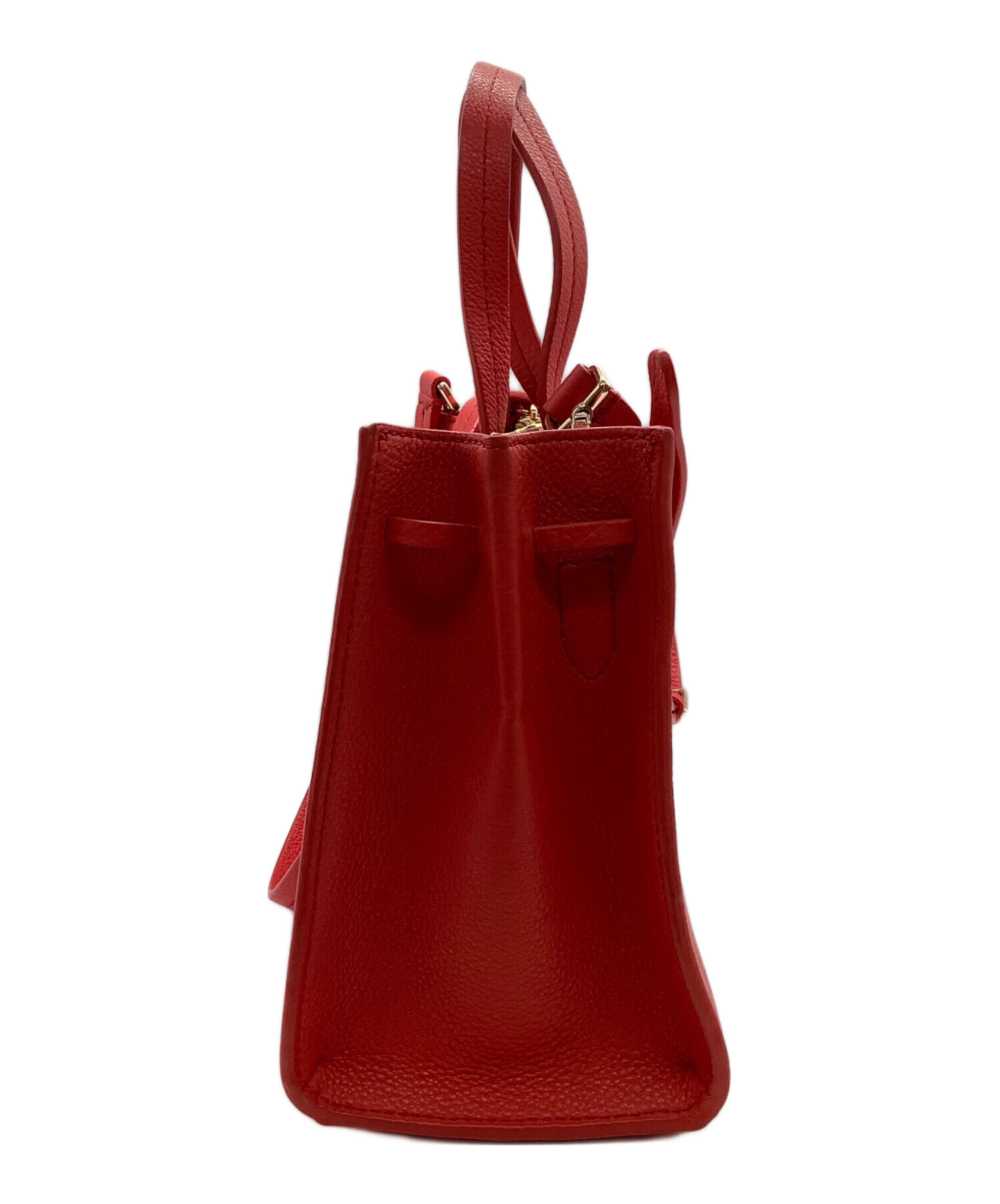 ケイトスペード  ハンドバッグ レッド  Kate Spade 2WAY ショルダーストラップ付 ケイトスペード ハンドバッグ レッド Kate Spade 2WAY ショルダー