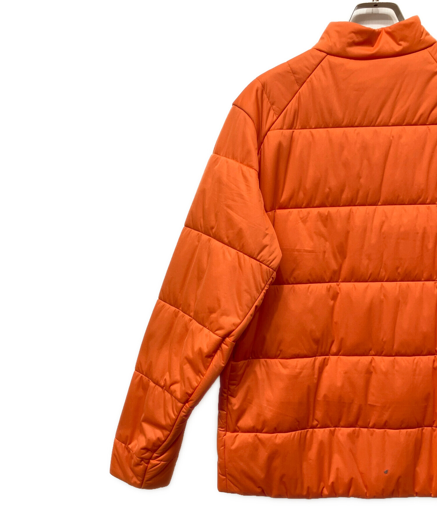 中古・古着通販】adidas (アディダス) 中綿ジャケット オレンジ サイズ
