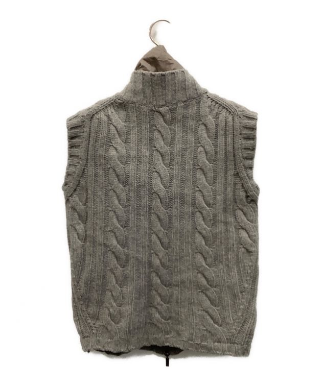 中古・古着通販】MONCLER (モンクレール) ニット切替ダウンベスト