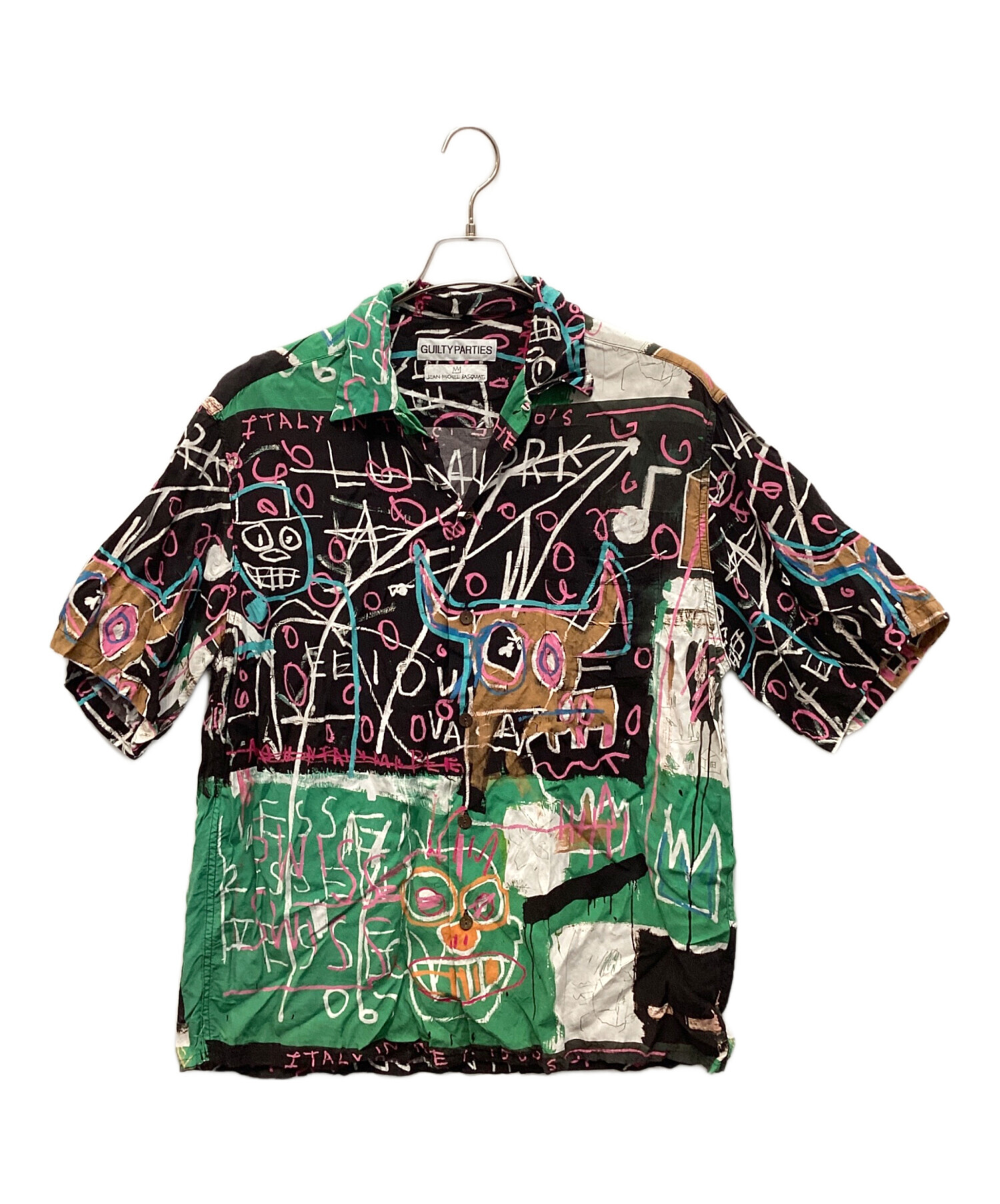WACKO MARIA (ワコマリア) JEAN-MICHEL BASQUIAT / S/S HAWAIIAN SHIRT