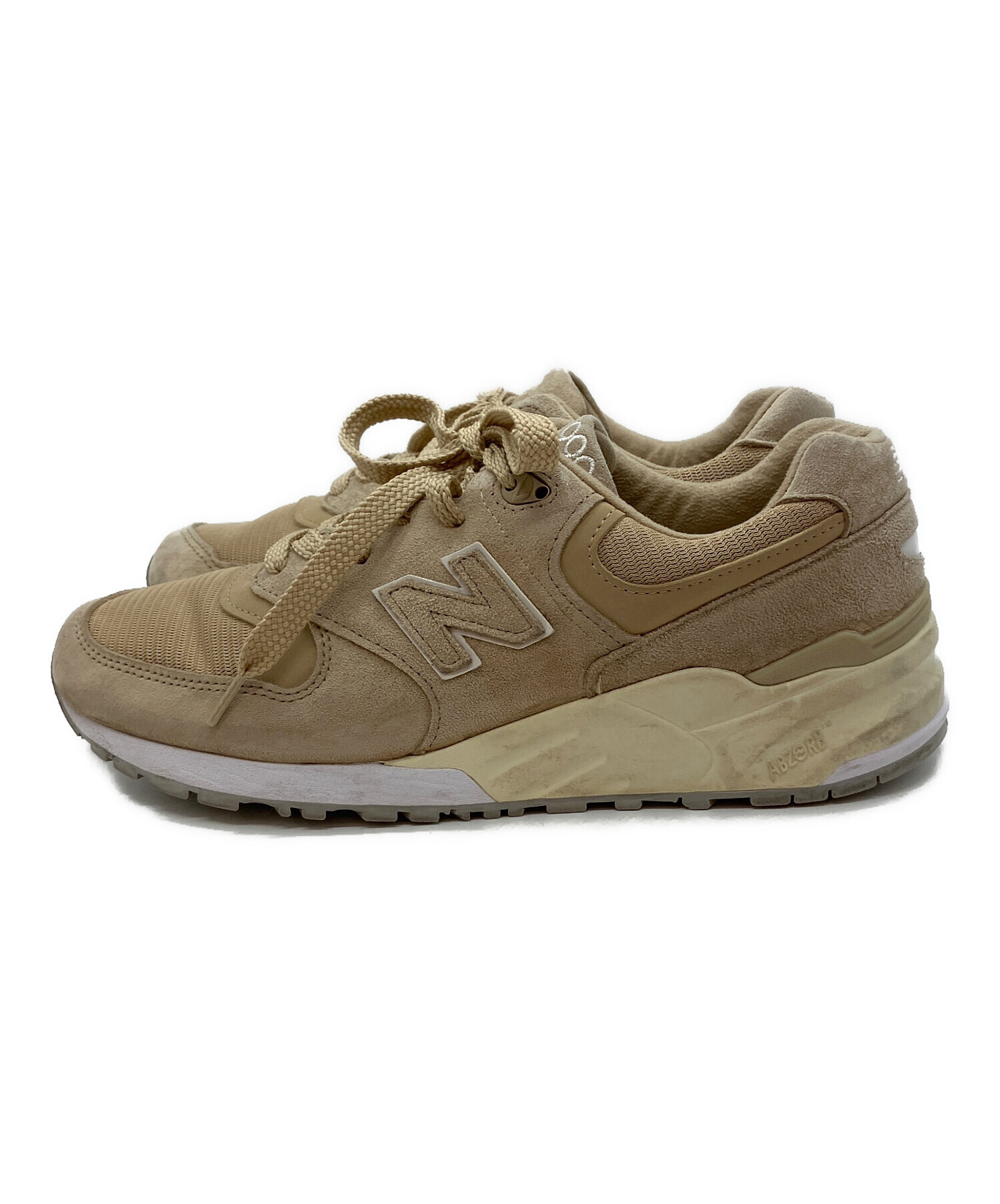 中古・古着通販】NEW BALANCE (ニューバランス) USA製 スニーカー タン