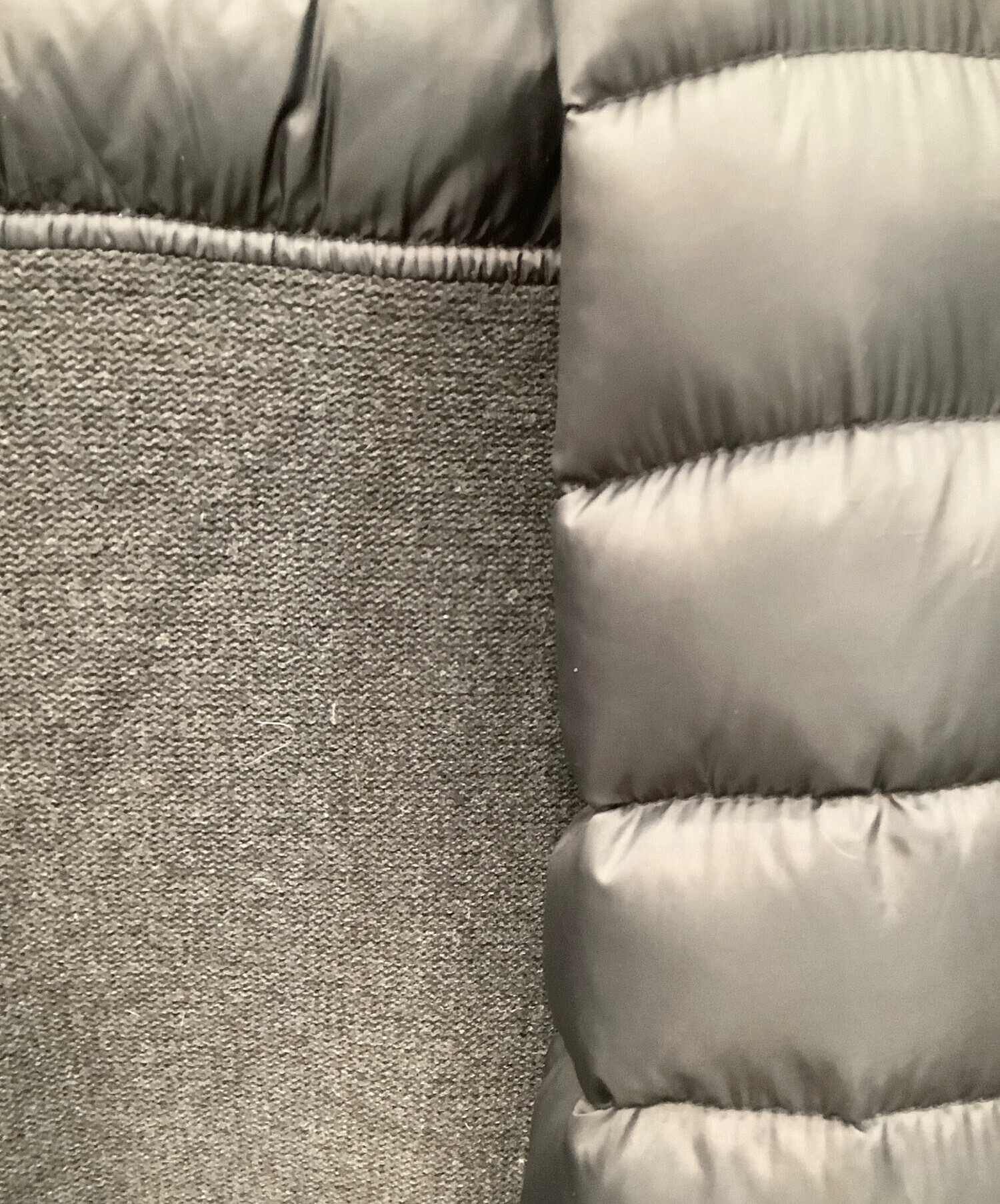 中古・古着通販】PARAJUMPERS (パラジャンパーズ) ニット切替ダウン