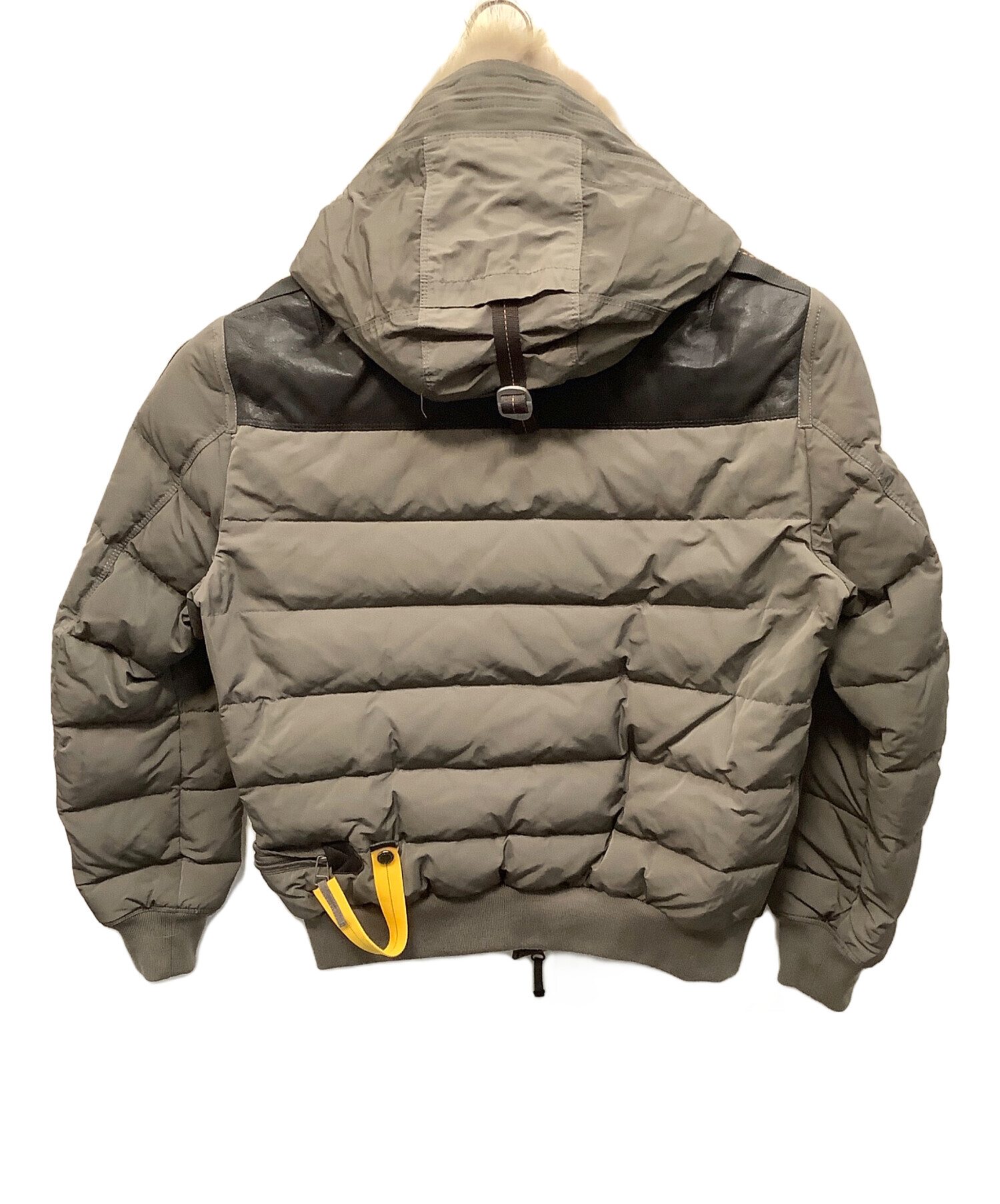 中古・古着通販】PARAJUMPERS (パラジャンパーズ) レザー切替ダウン