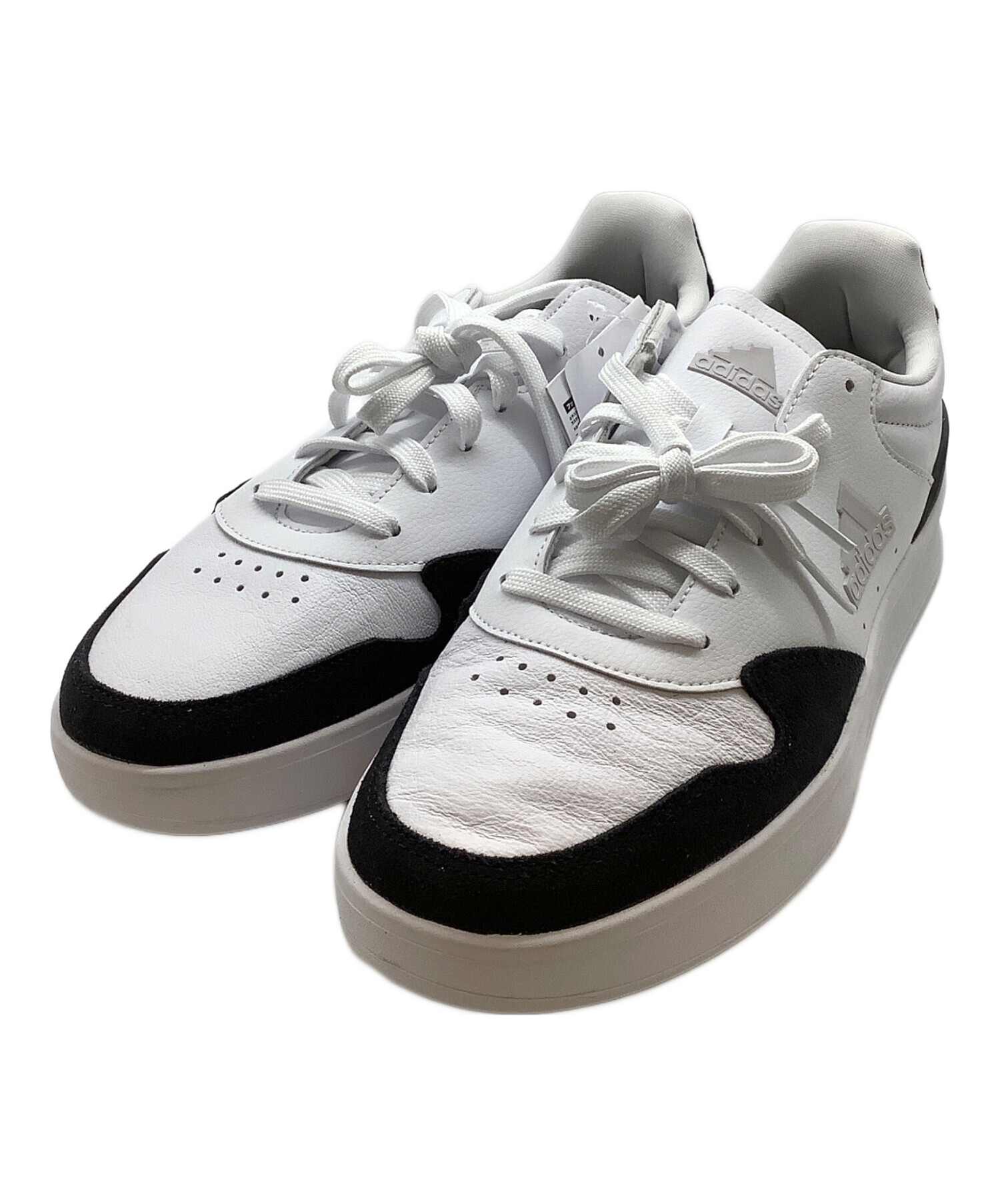 中古・古着通販】adidas (アディダス) スニーカー ホワイト×ブラック 
