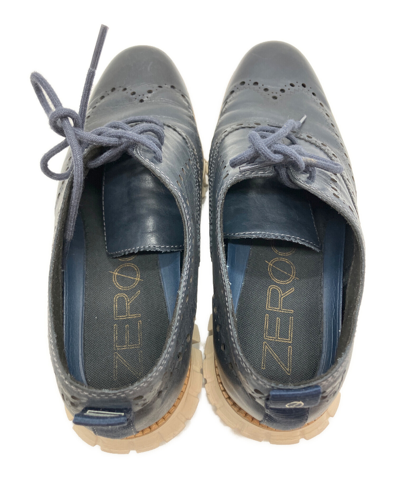 中古・古着通販】COLE HAAN (コールハーン) レザーシューズ ネイビー