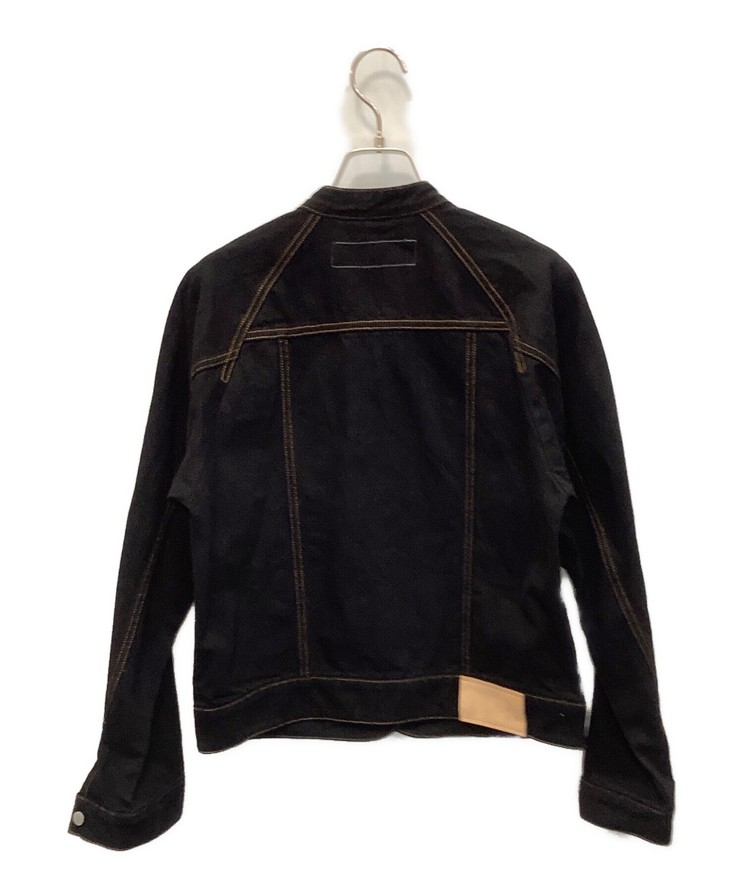 中古・古着通販】si-si-si (スースースー) デニムジャケット ブラック