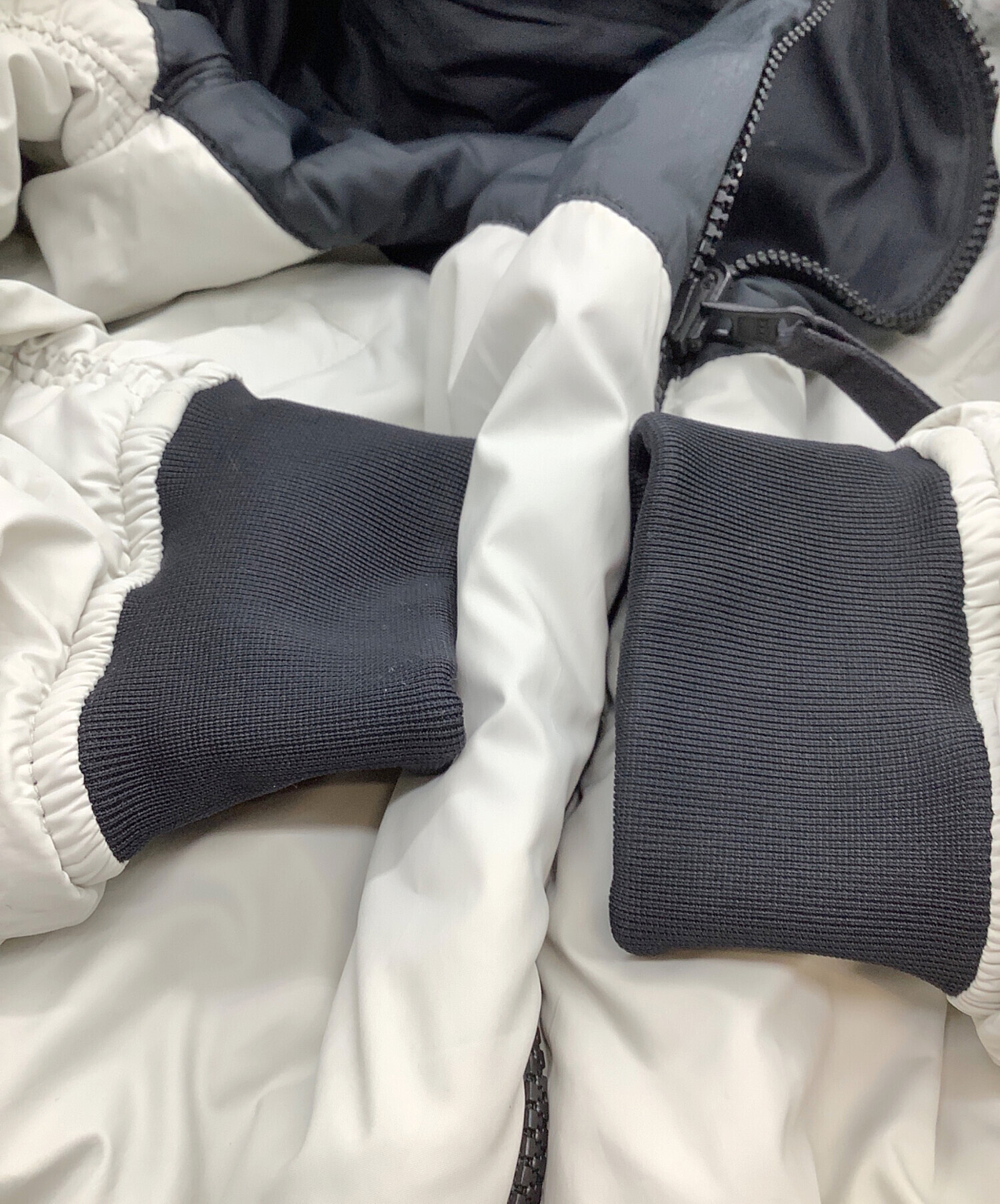 NIKE ナイキ　リバーシブル エアフォース1 ウーブン 中綿 ジャケット 中古・古着通販】NIKE (ナイキ) AF1リバーシブルウーブンジャケット