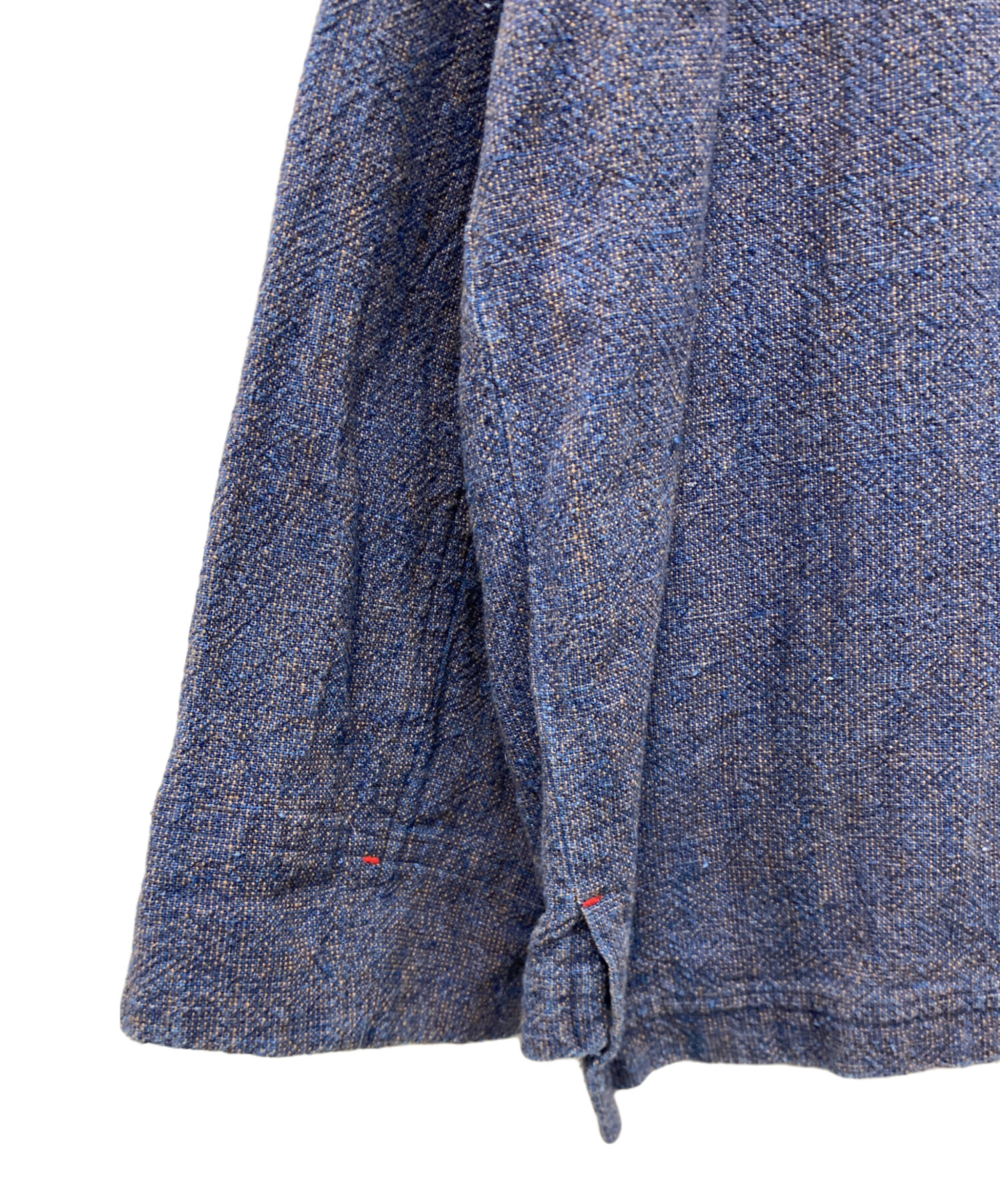 中古・古着通販】kasurira (カスリラ) シャツジャケット インディゴ