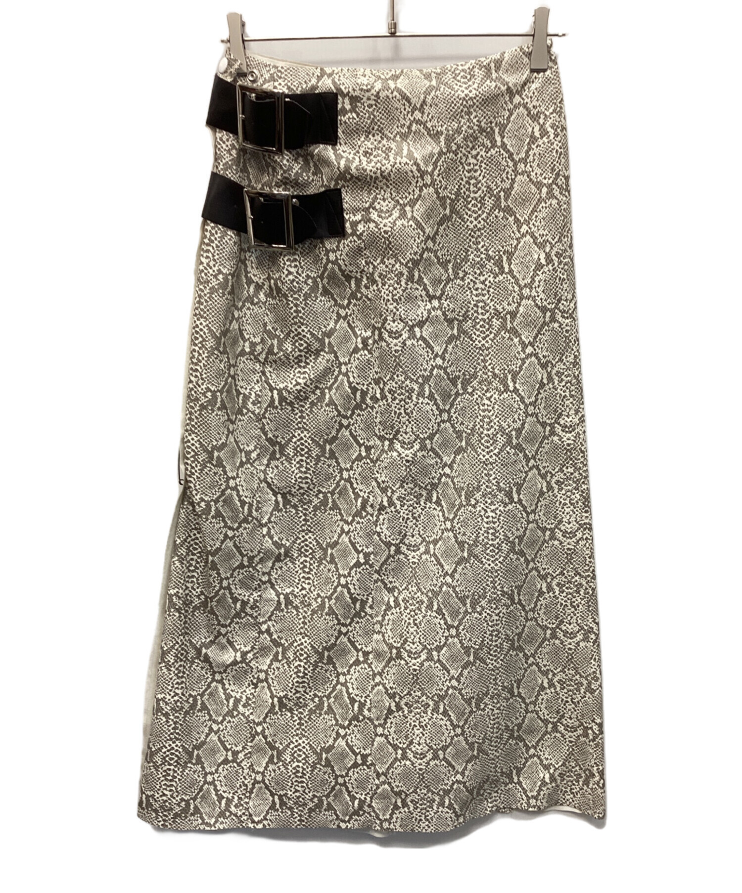 ※週末限定お値引き※【未使用/タグ付き】Needles （ニードルス）スカート 中古・古着通販】Needles (ニードルズ) 総柄ロングスカート ベージュ