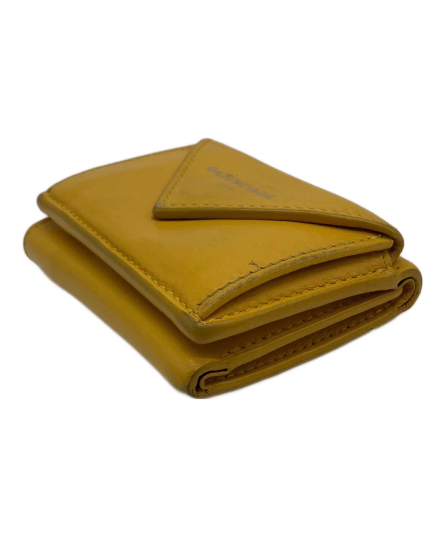 中古・古着通販】BALENCIAGA (バレンシアガ) ミニウォレット イエロー