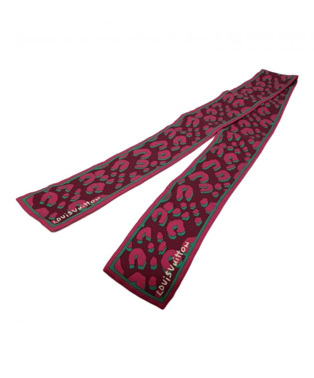 最終価格 定価36,300 ルイヴィトン バンドー スカーフ 今期 ピンク系 最終価格 定価36,300 ルイヴィトン バンドー スカーフ 今期 ピンク系