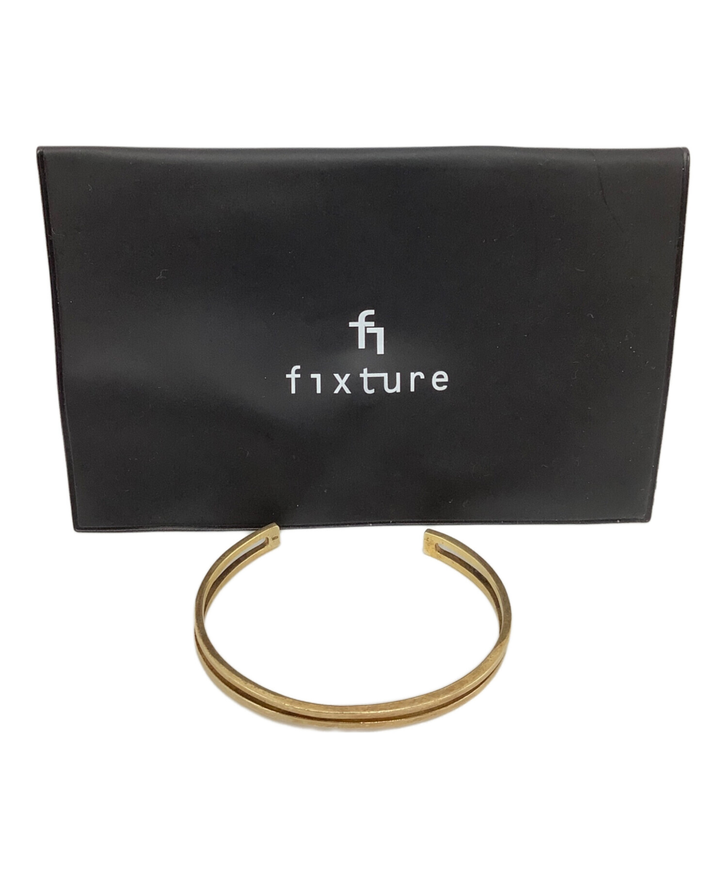 中古・古着通販】fixture (フィクスチャ) バングル ゴールド｜ブランド