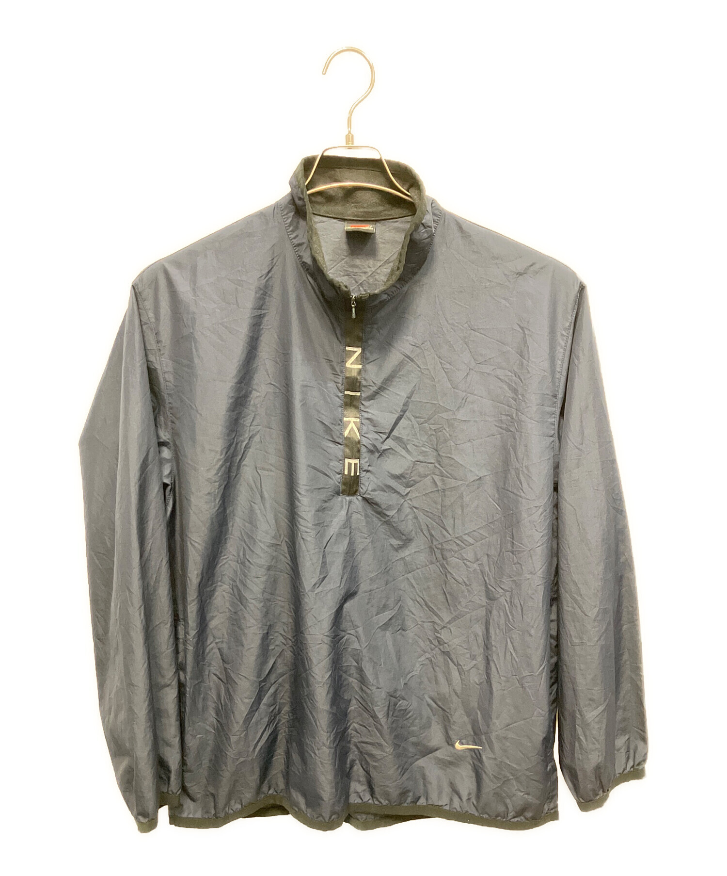 中古・古着通販】NIKE (ナイキ) ハーフジップジャケット ネイビー