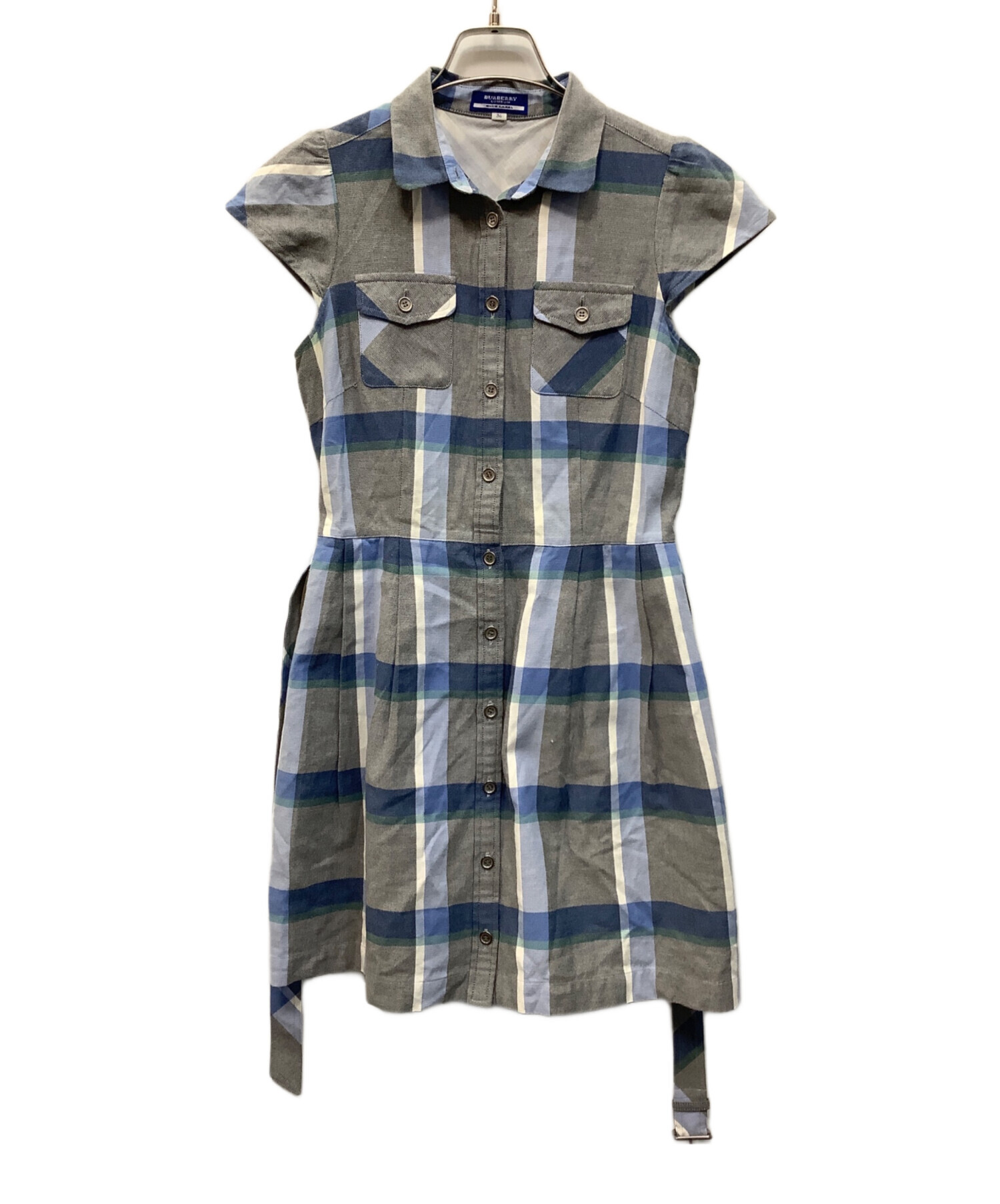 BURBERRY BLUE LABEL バーバリー ノースリーブワンピース burberry blue label ノースリーブワンピース ノバチェック Burberry