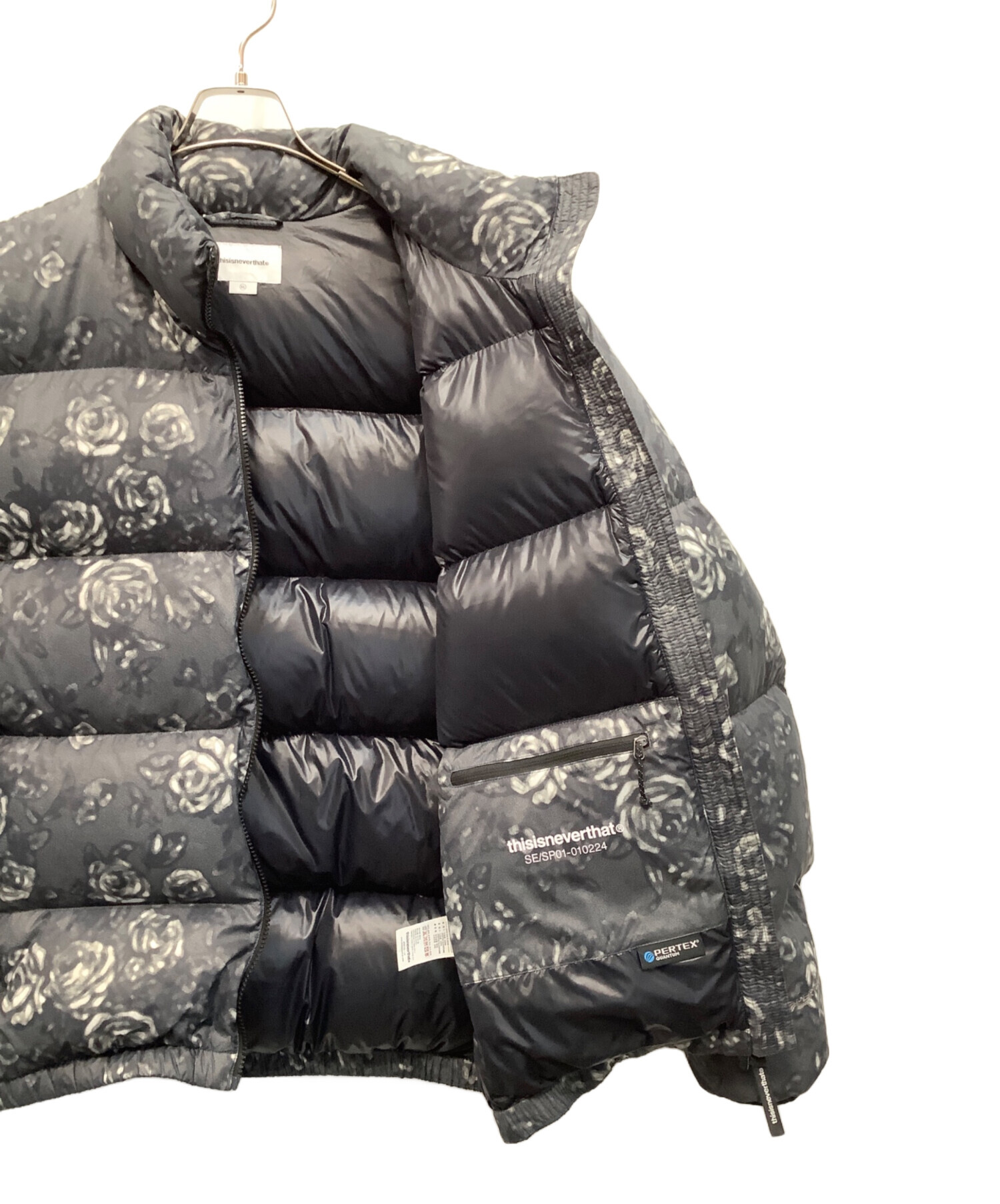 thisisneverthat ダウンジャケット L グレー thisisneverthat ダウンジャケット PERTEX T Down Jacket