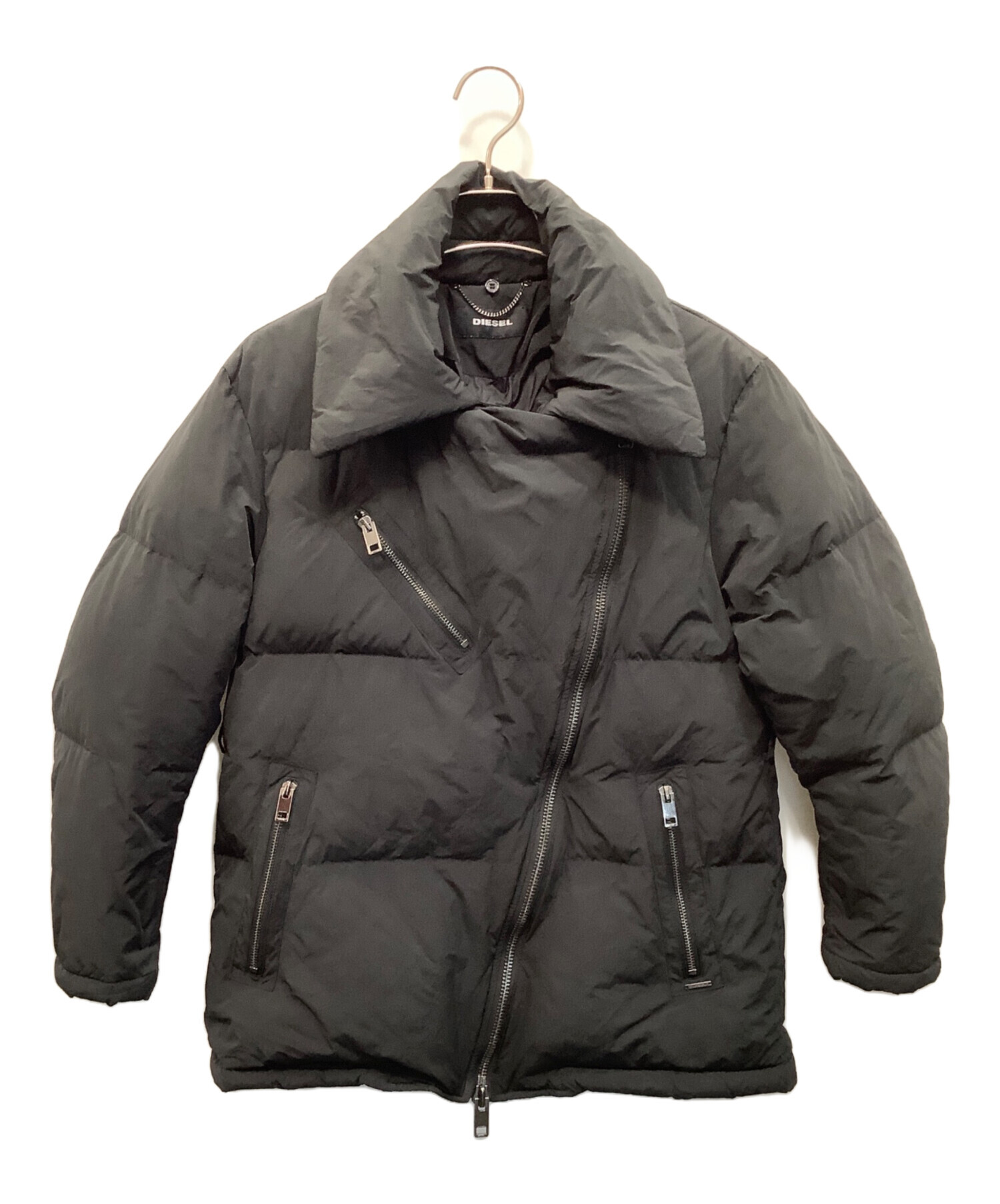【中古美品】DIESEL ディーゼル ボンバージャケット ダウンジャケット 中古・古着通販】DIESEL (ディーゼル) ダウンジャケット ブラック