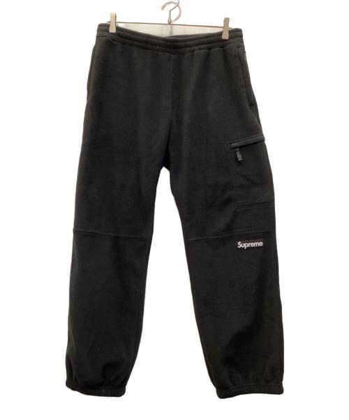 中古・古着通販】SUPREME (シュプリーム) フリースパンツ ブラック