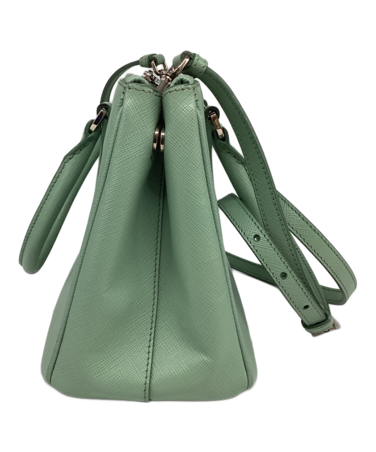 中古・古着通販】PRADA (プラダ) 2WAYバッグ ミントグリーン｜ブランド 