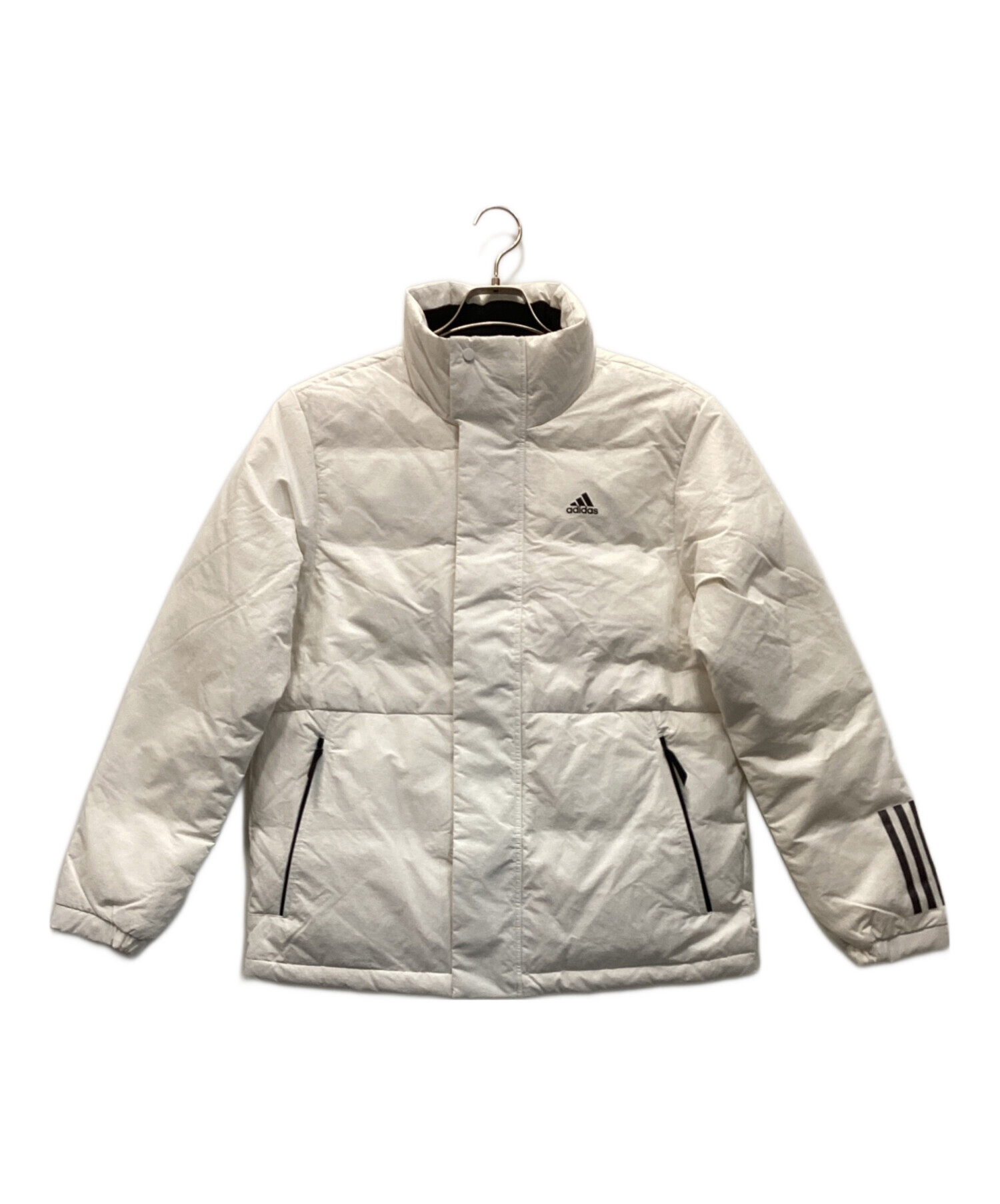 中古・古着通販】adidas (アディダス) ダウンジャケット ホワイト