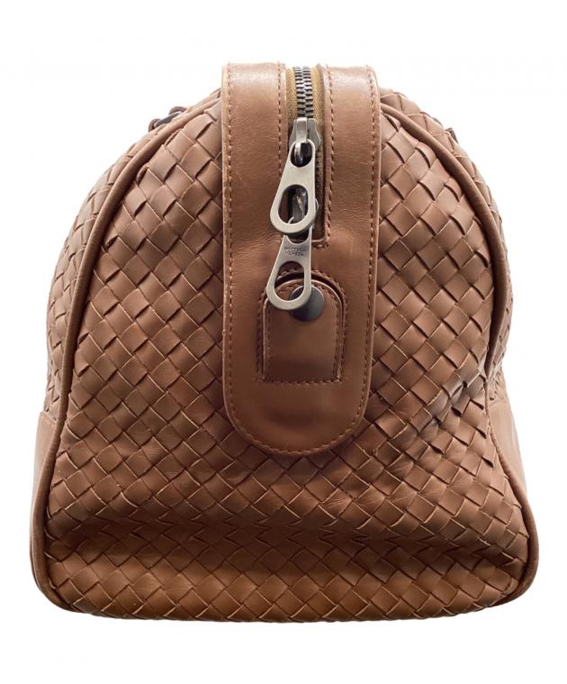 ボッテガヴェネタ スエード ボストンバッグ ブラウン メンズ レディース兼用 ボッテガヴェネタ スエード ボストンバッグ ブラウン メンズ