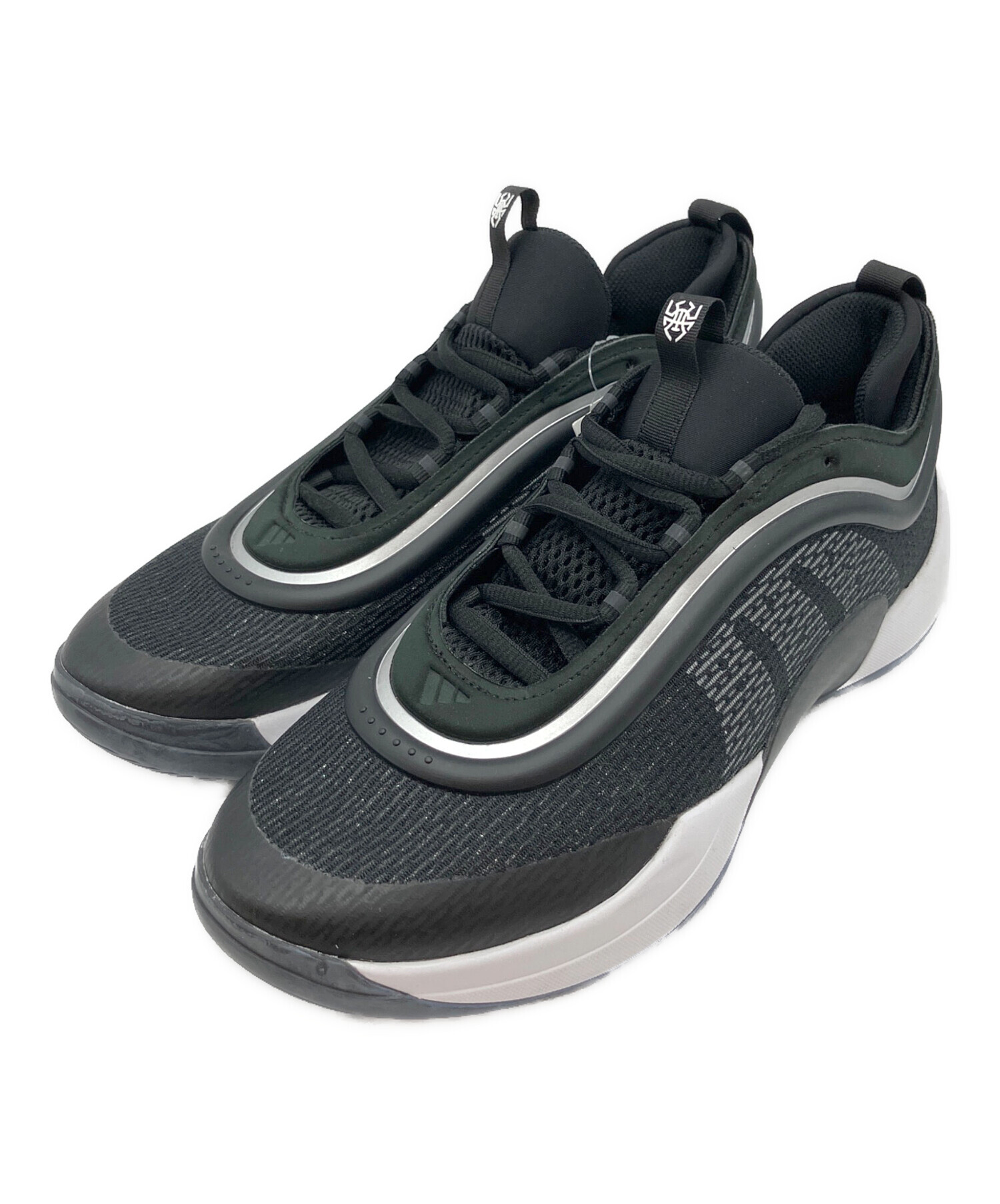 中古・古着通販】adidas (アディダス) バスケシューズ ブラック サイズ 