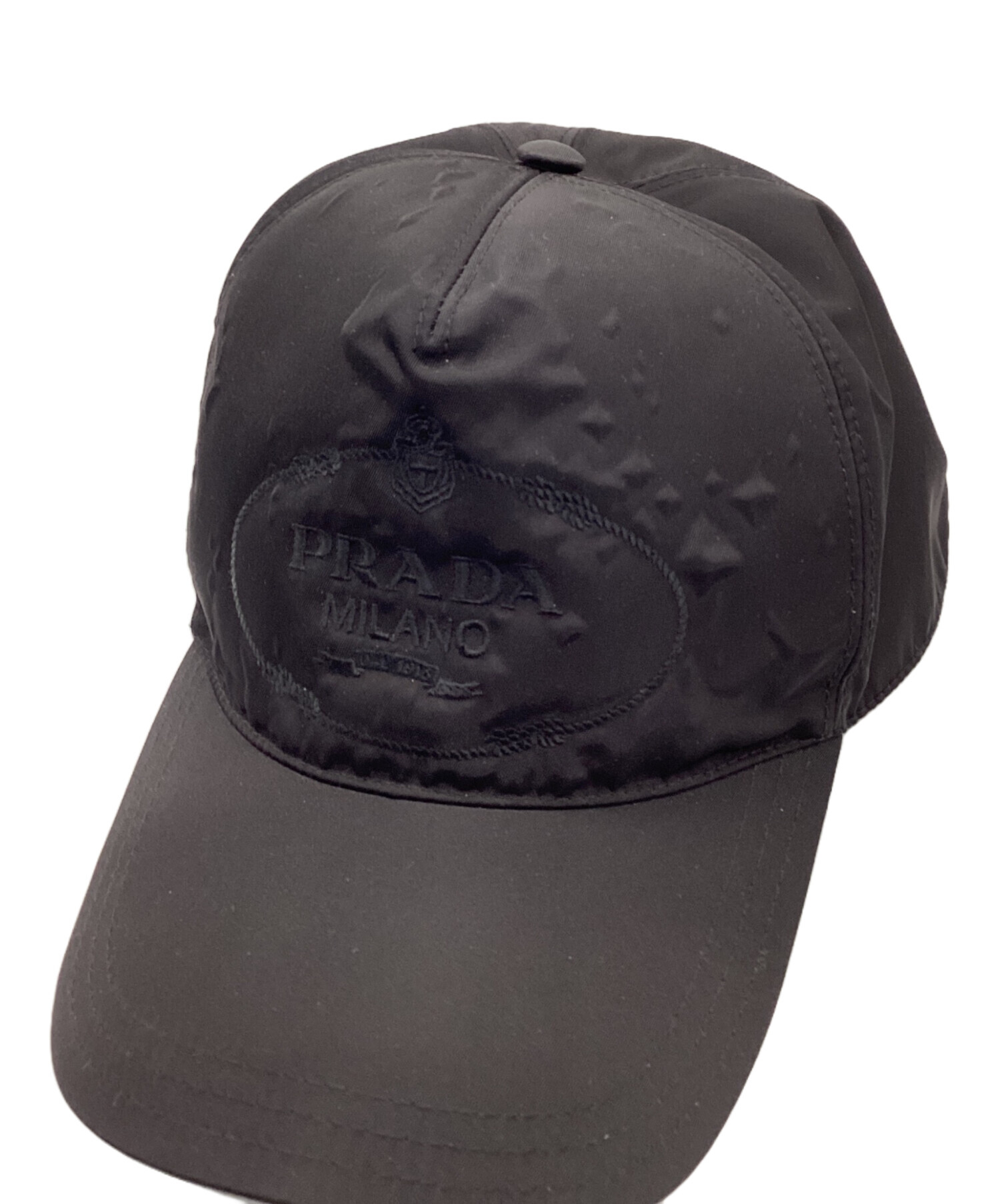 大幅値下げ！PRADA キャップ Prada Re-Nylon Baseball Cap - Black | Editorialist