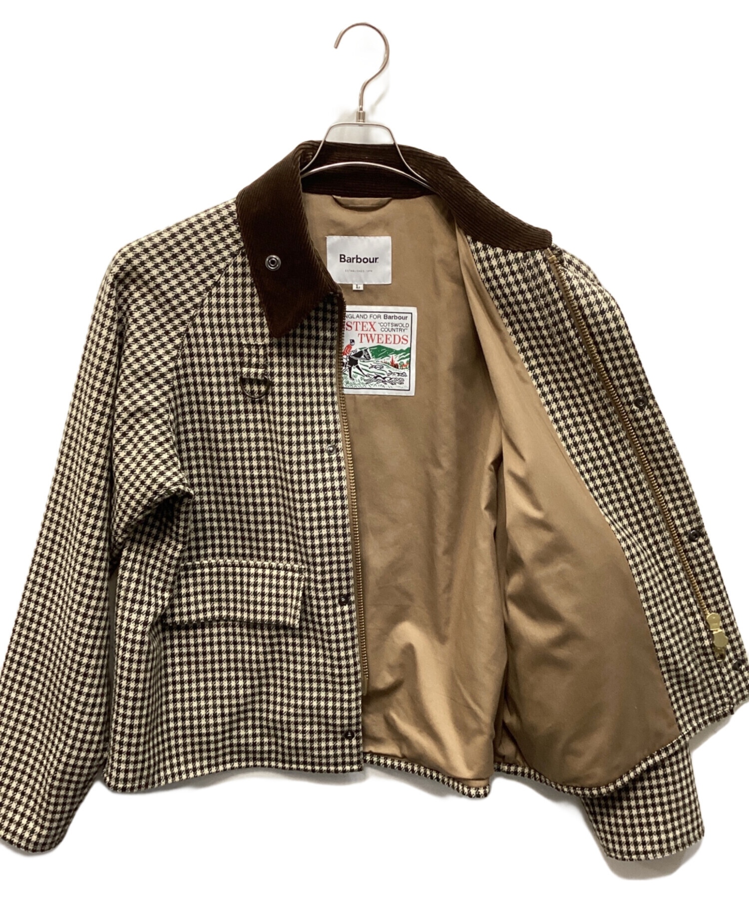 中古・古着通販】Barbour (バブアー) SPEY グレー サイズ:L｜ブランド 