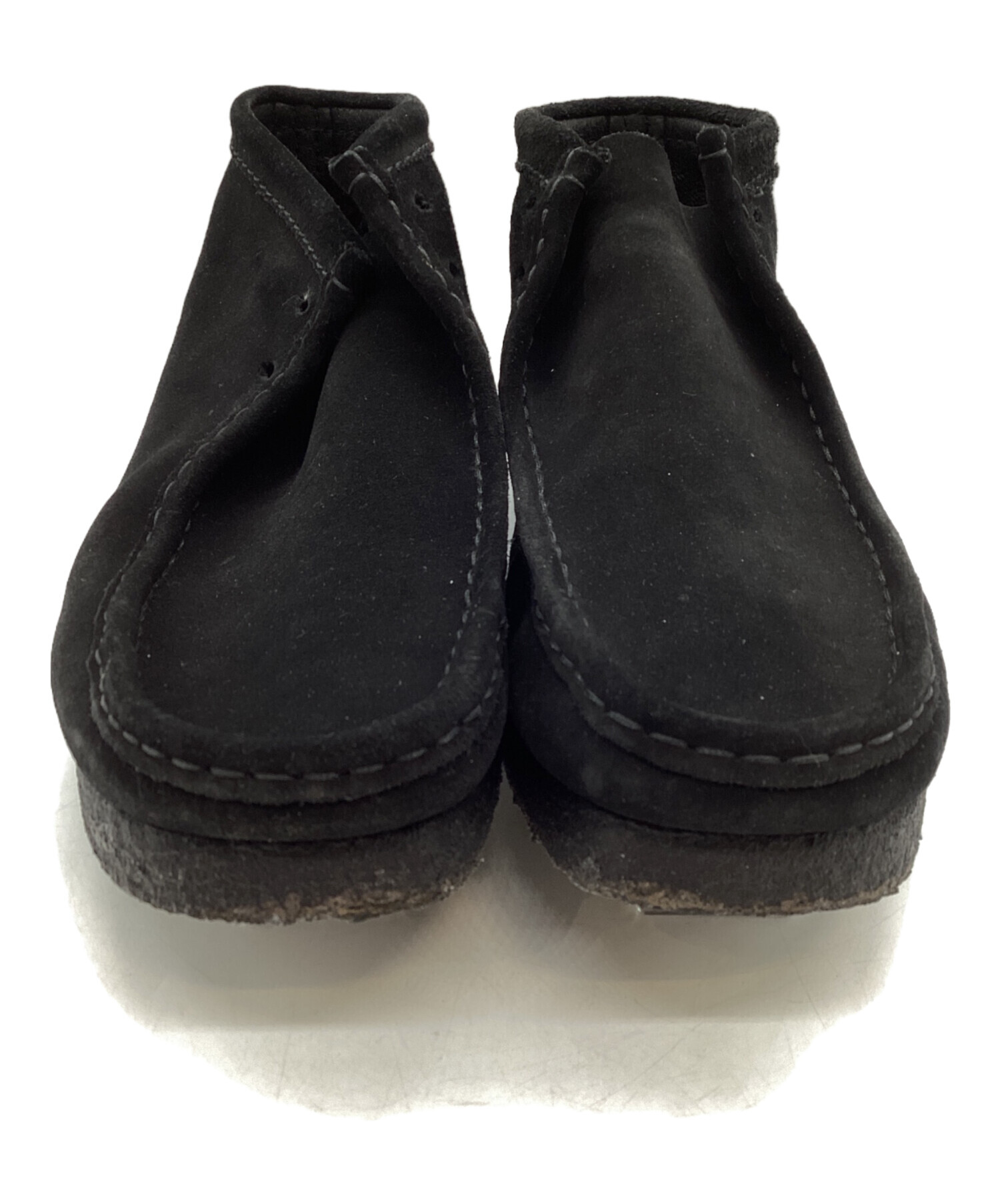 中古・古着通販】CLARKS (クラークス) Wallabee Boot ブラック サイズ 