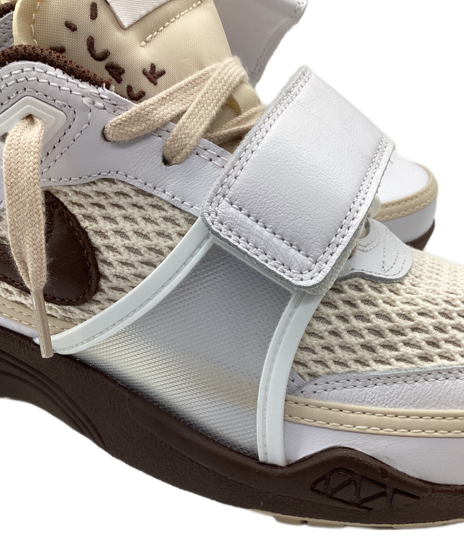 中古・古着通販】NIKE (ナイキ) スニーカー ホワイト×ブラウン サイズ