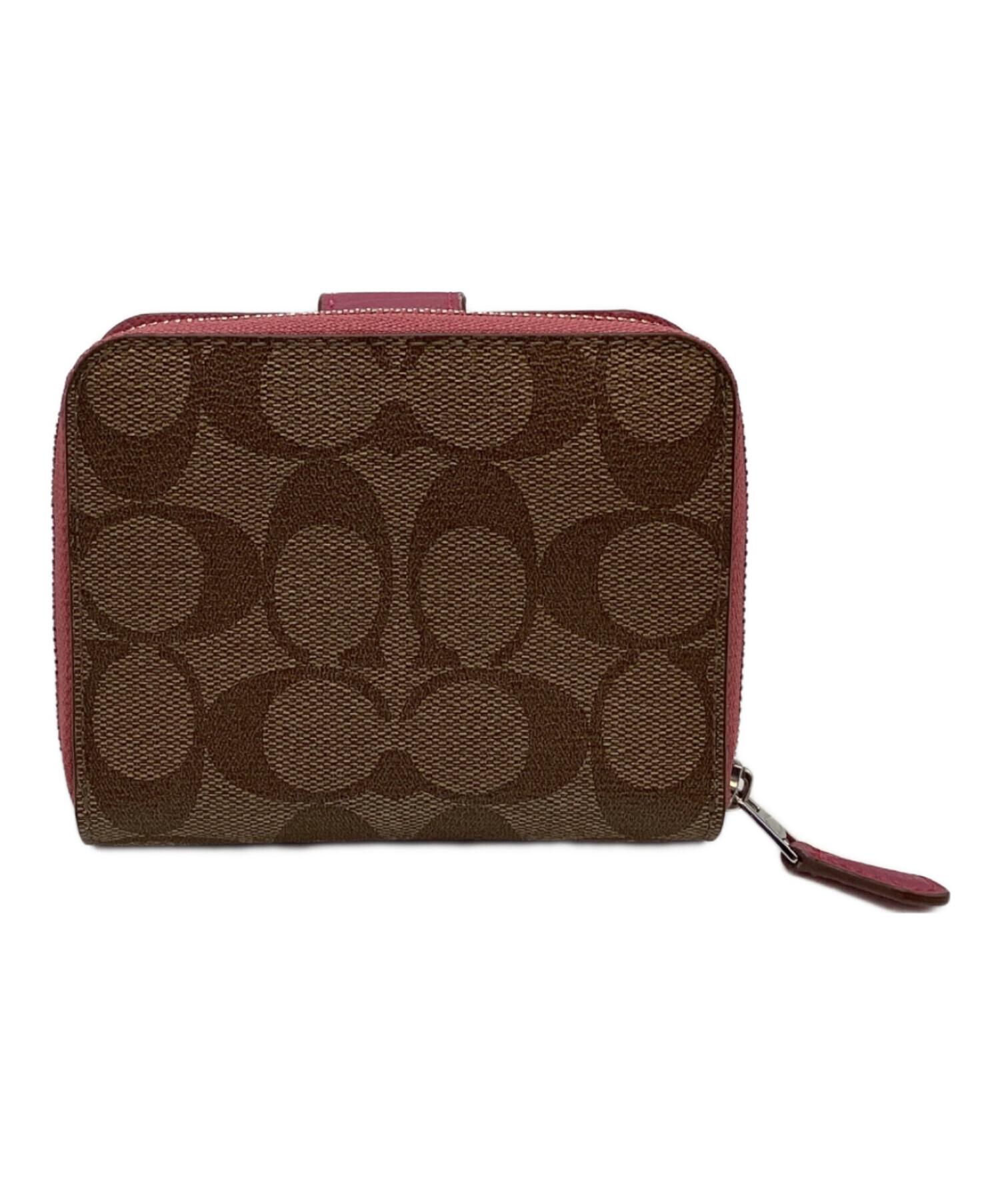 中古・古着通販】COACH (コーチ) 2つ折り財布 ピンク｜ブランド・古着
