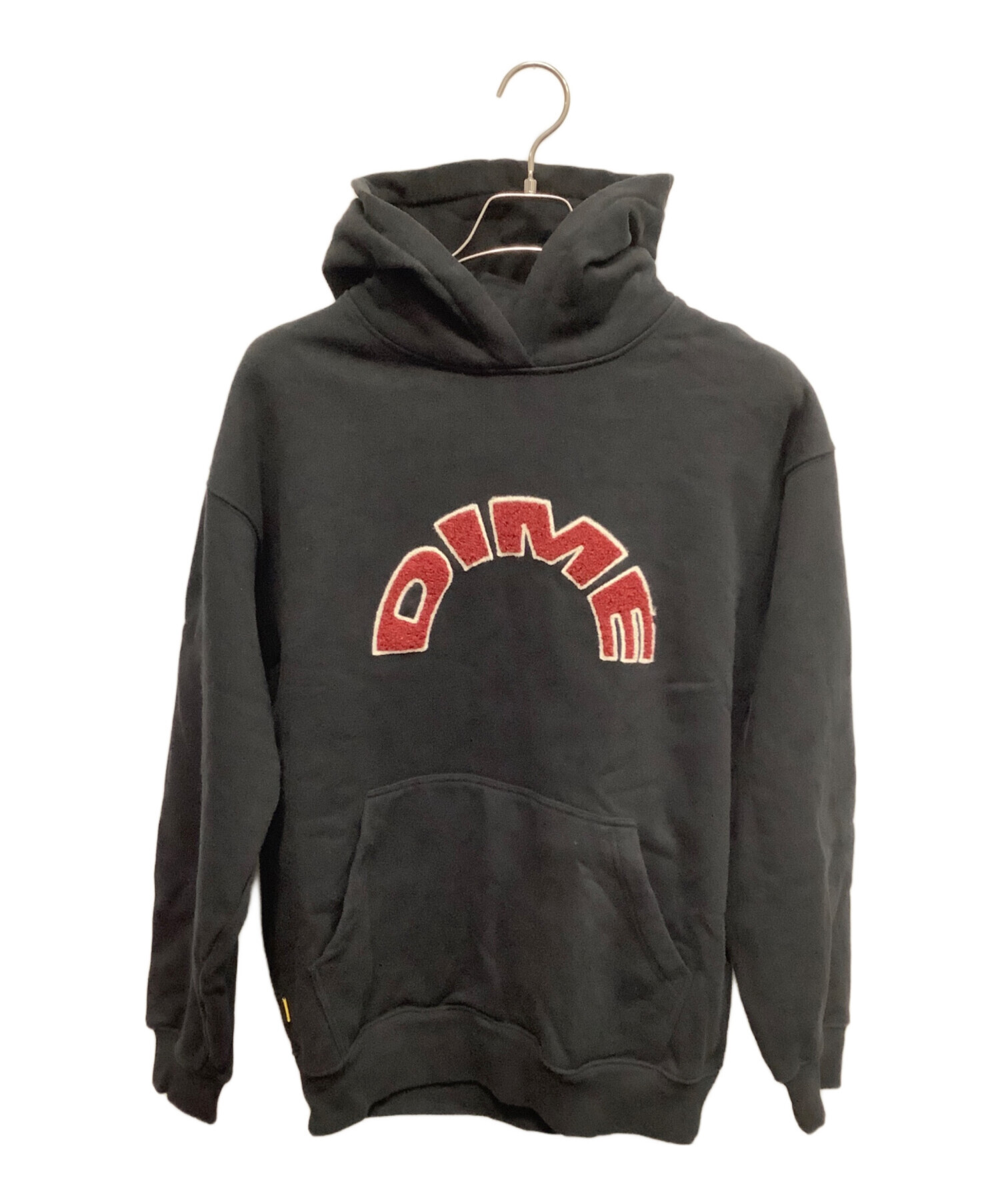 中古・古着通販】Dime (ダイム) I KNOW アーチロゴパーカー ブラック